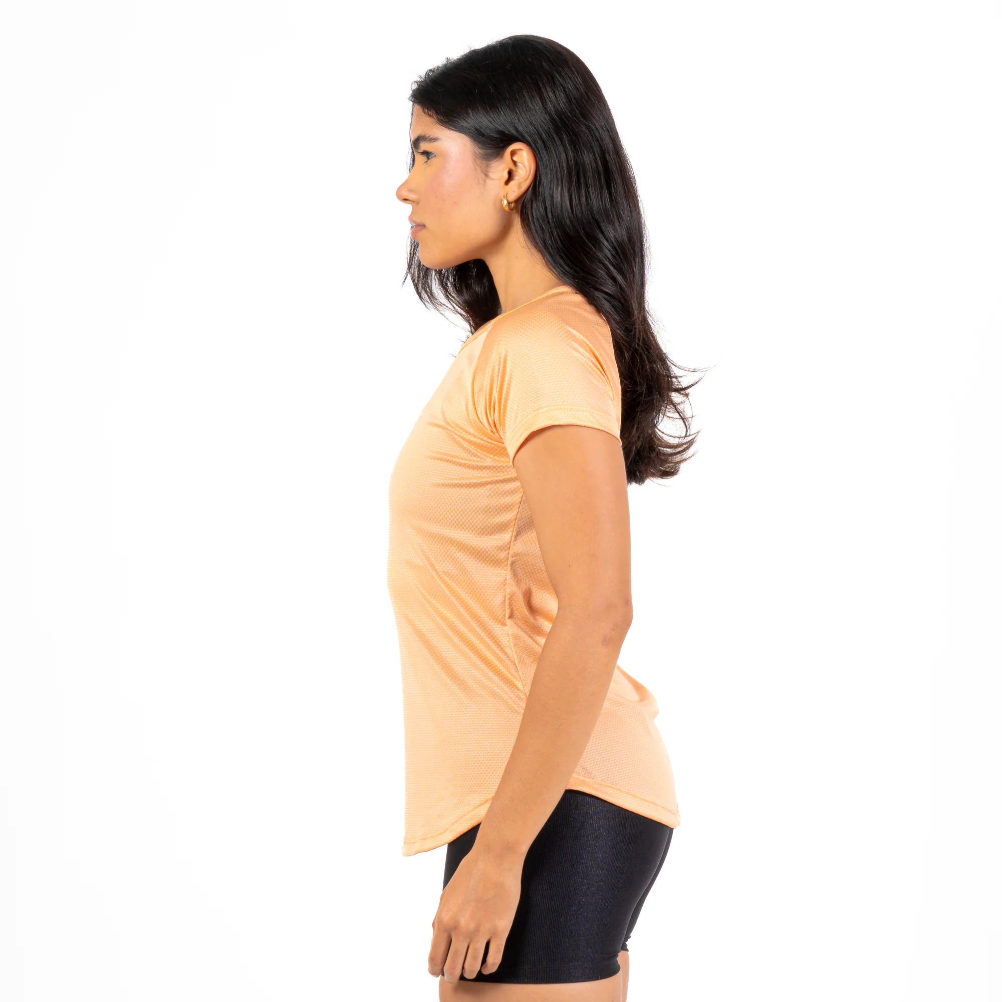 Camiseta Feminina Dry Fit New Tenacity Coral Suave - Image 9