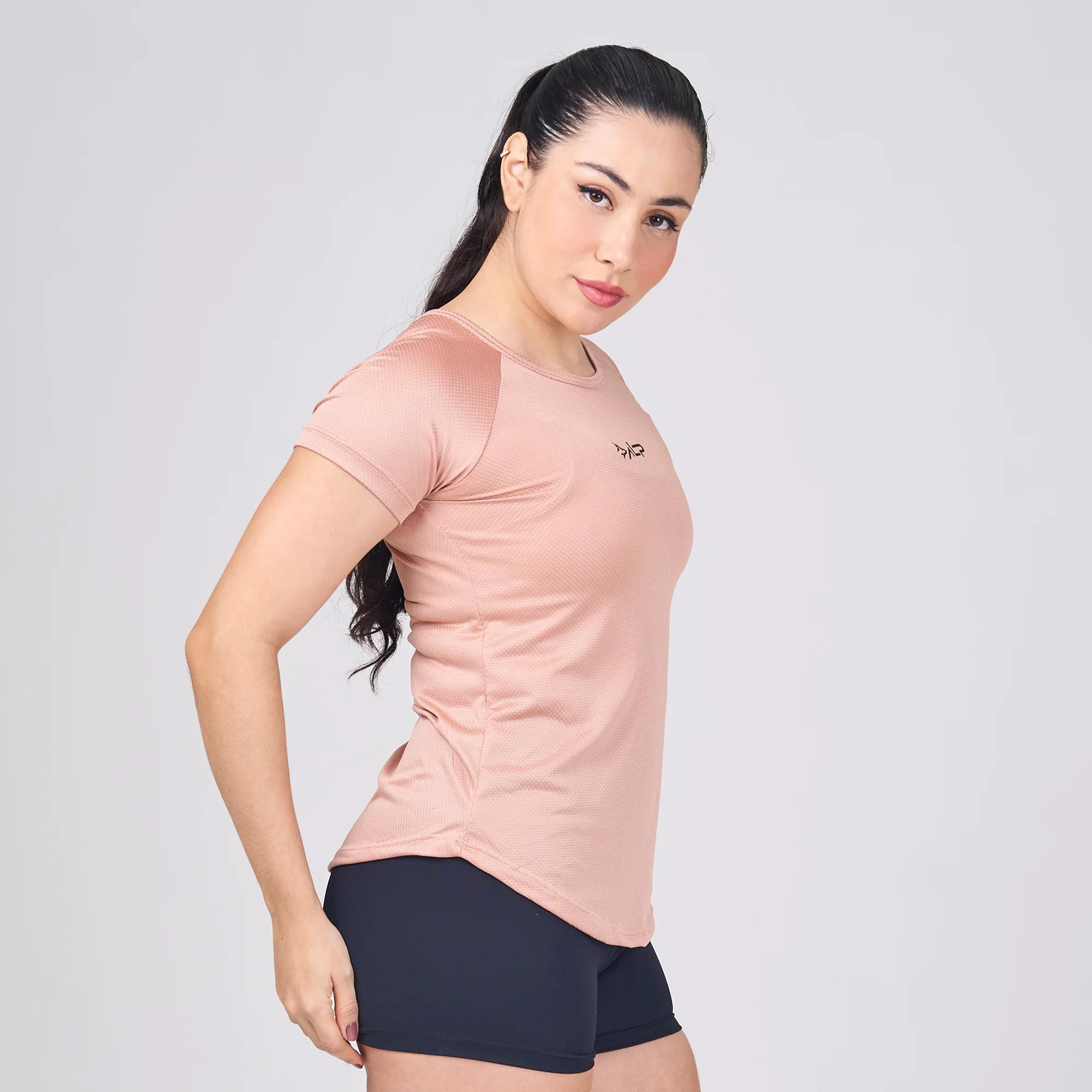 Camiseta Feminina Dry Fit New Tenacity Marrom Cappuccino - Image 5