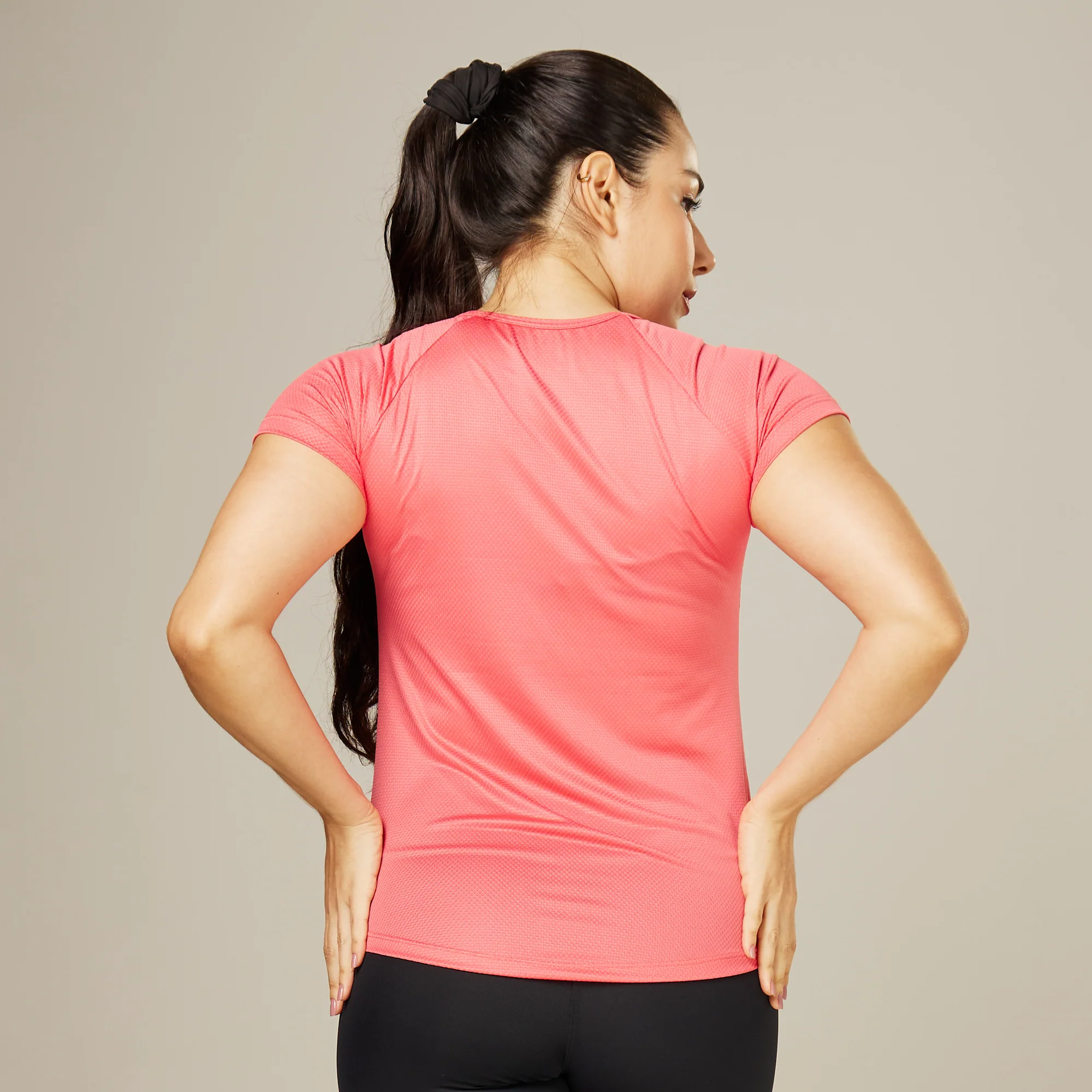 Camiseta Feminina Dry Fit Space Horizon Rosa Paraiso - Image 5