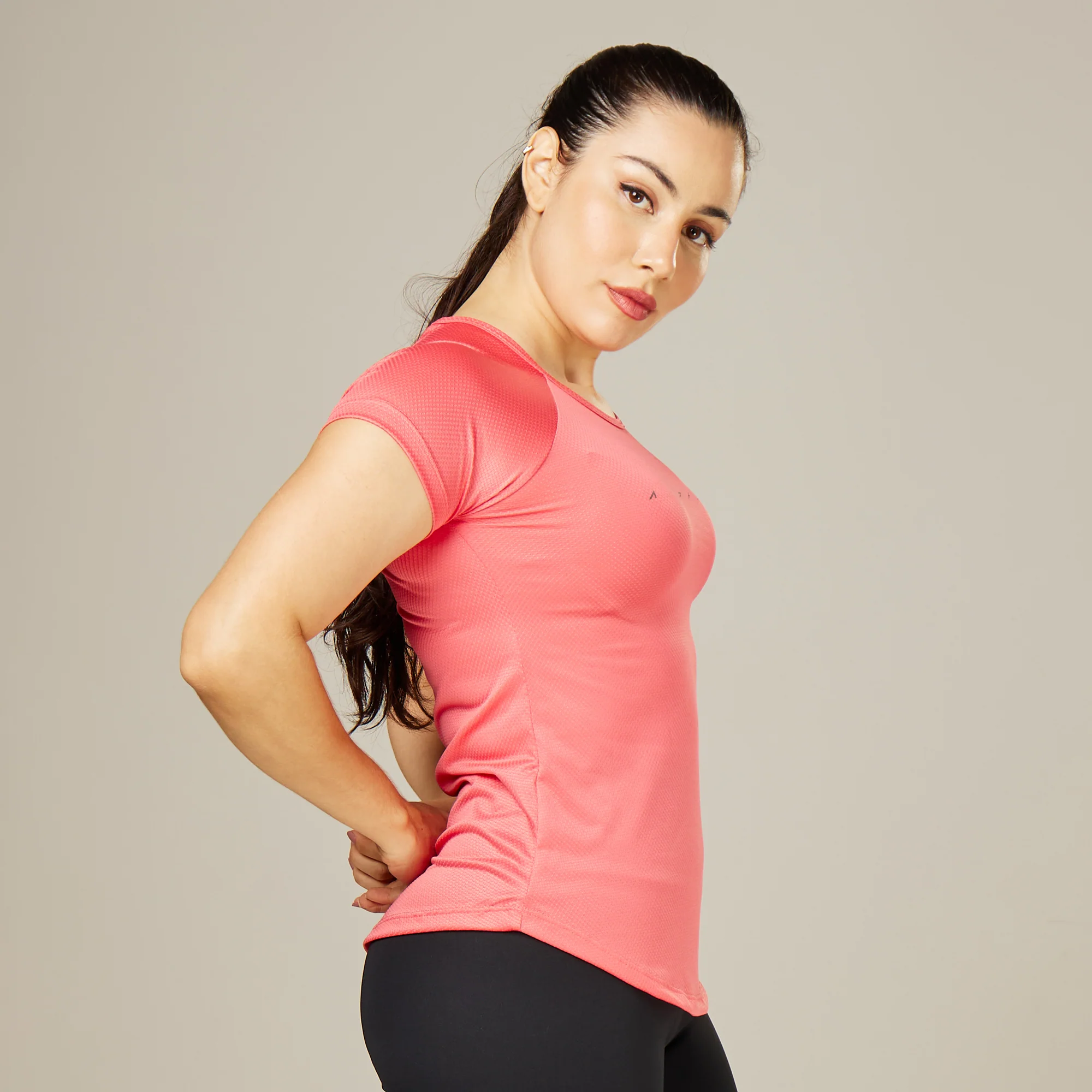 Camiseta Feminina Dry Fit Space Horizon Rosa Paraiso - Image 8