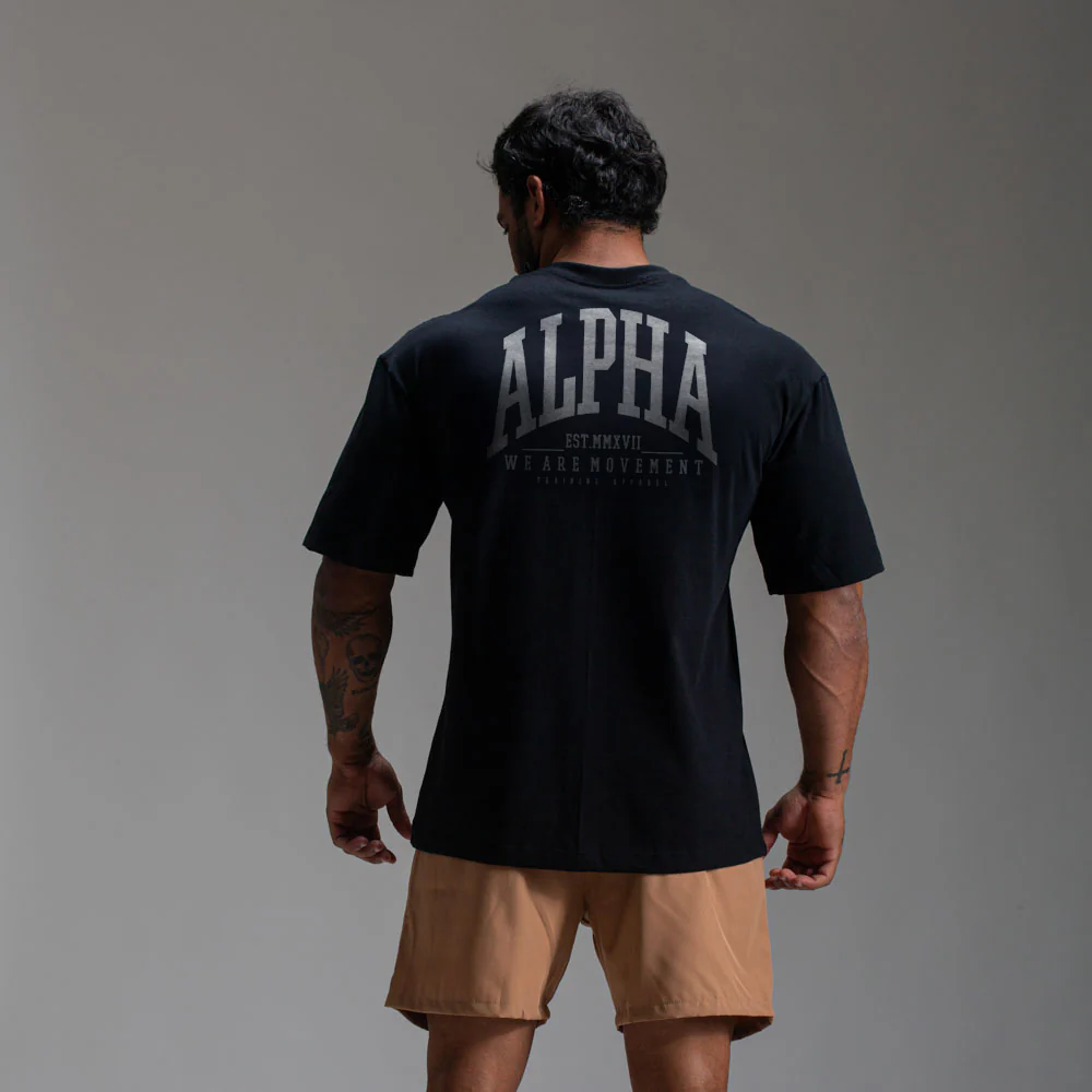 Camiseta Oversized Heavy Preto - Image 3