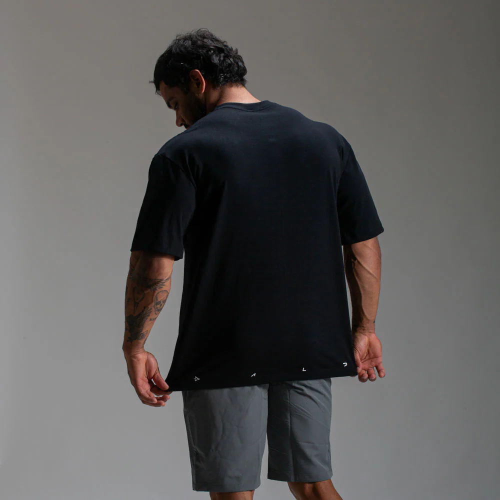 Camiseta Oversized Hero Preto - Image 5