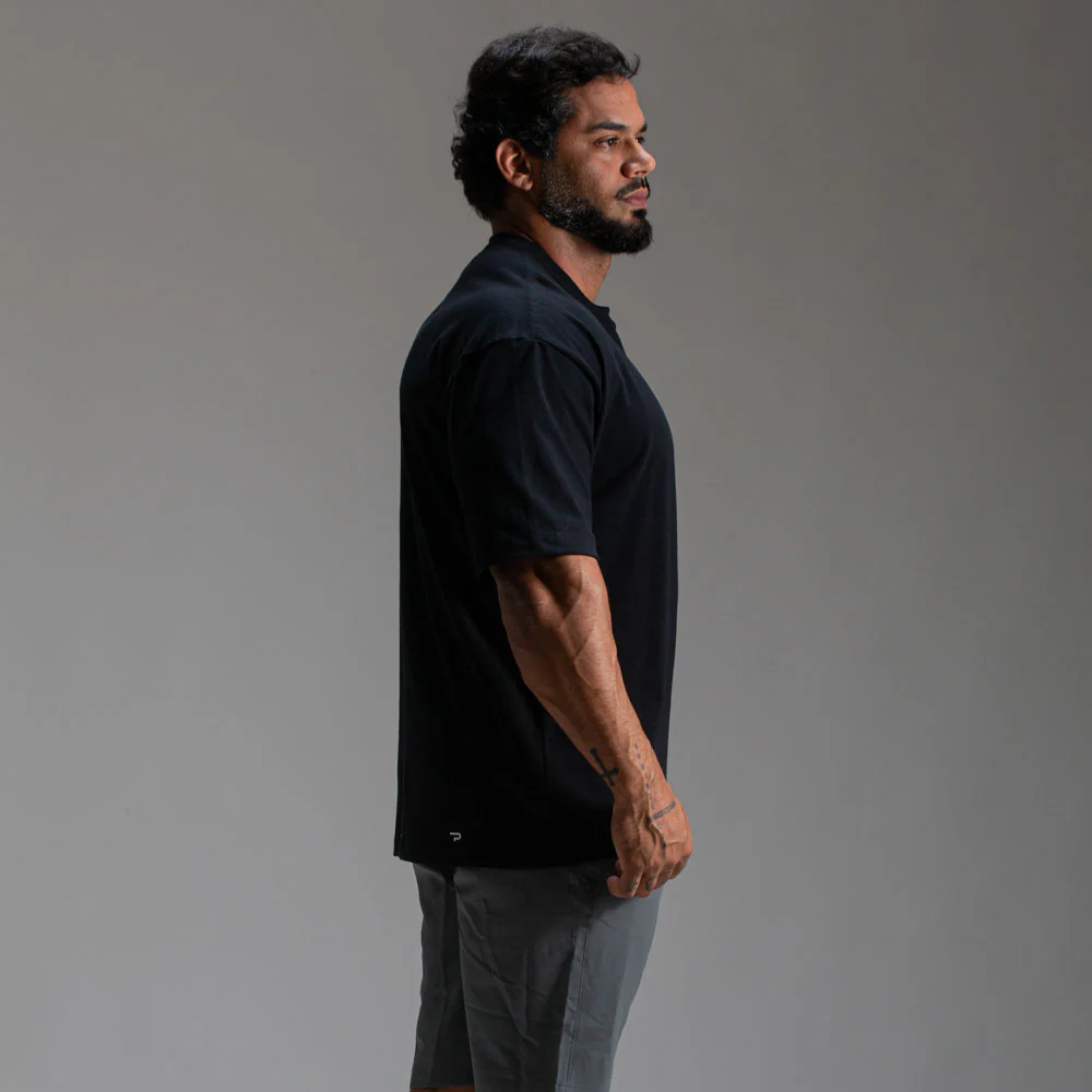 Camiseta Oversized Hero Preto - Image 7