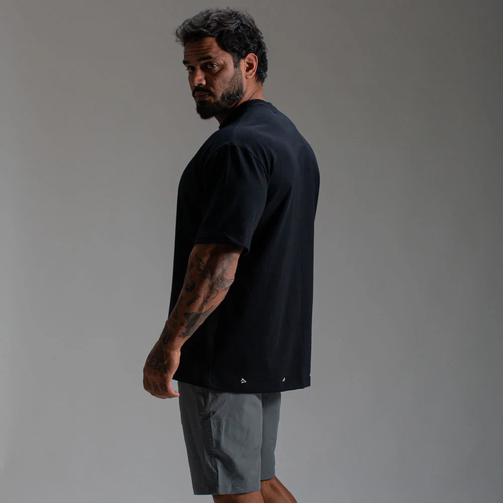 Camiseta Oversized Hero Preto - Image 9