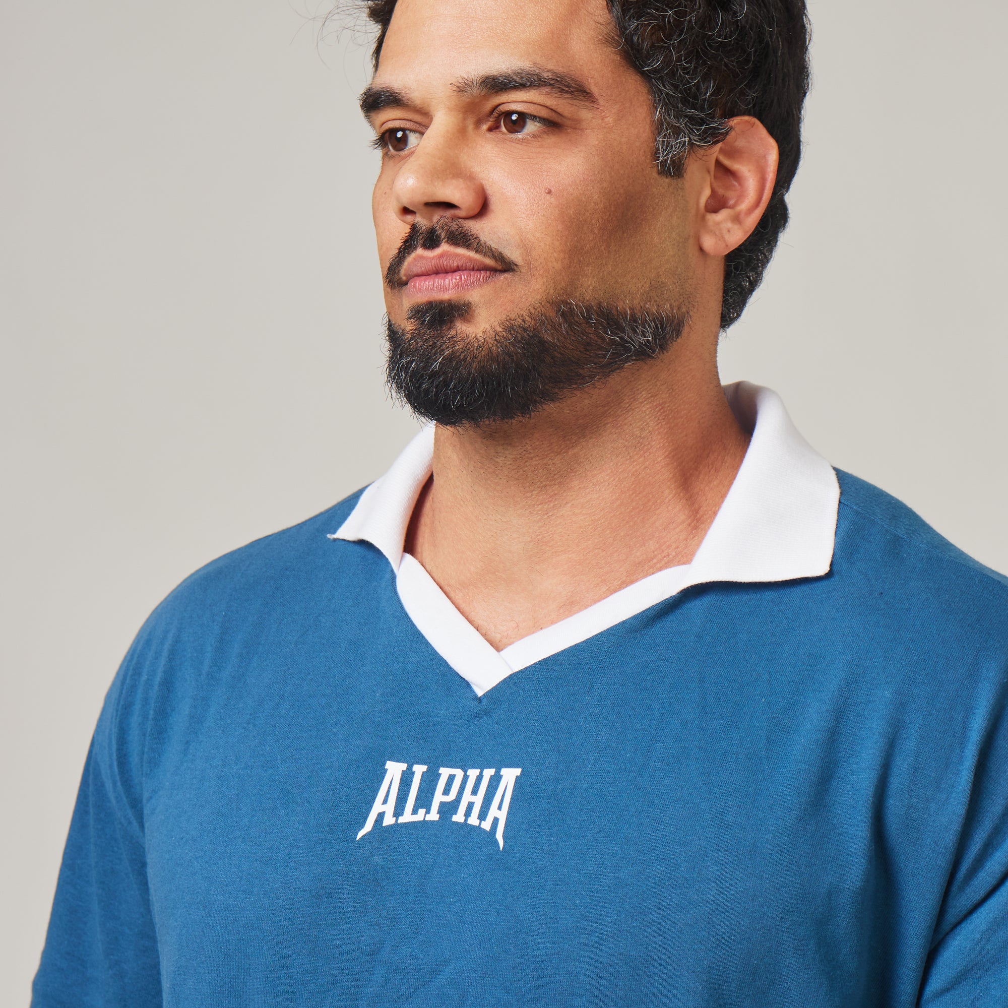 Camiseta Oversized Retrô Legacy Azul Vintage - Image 3