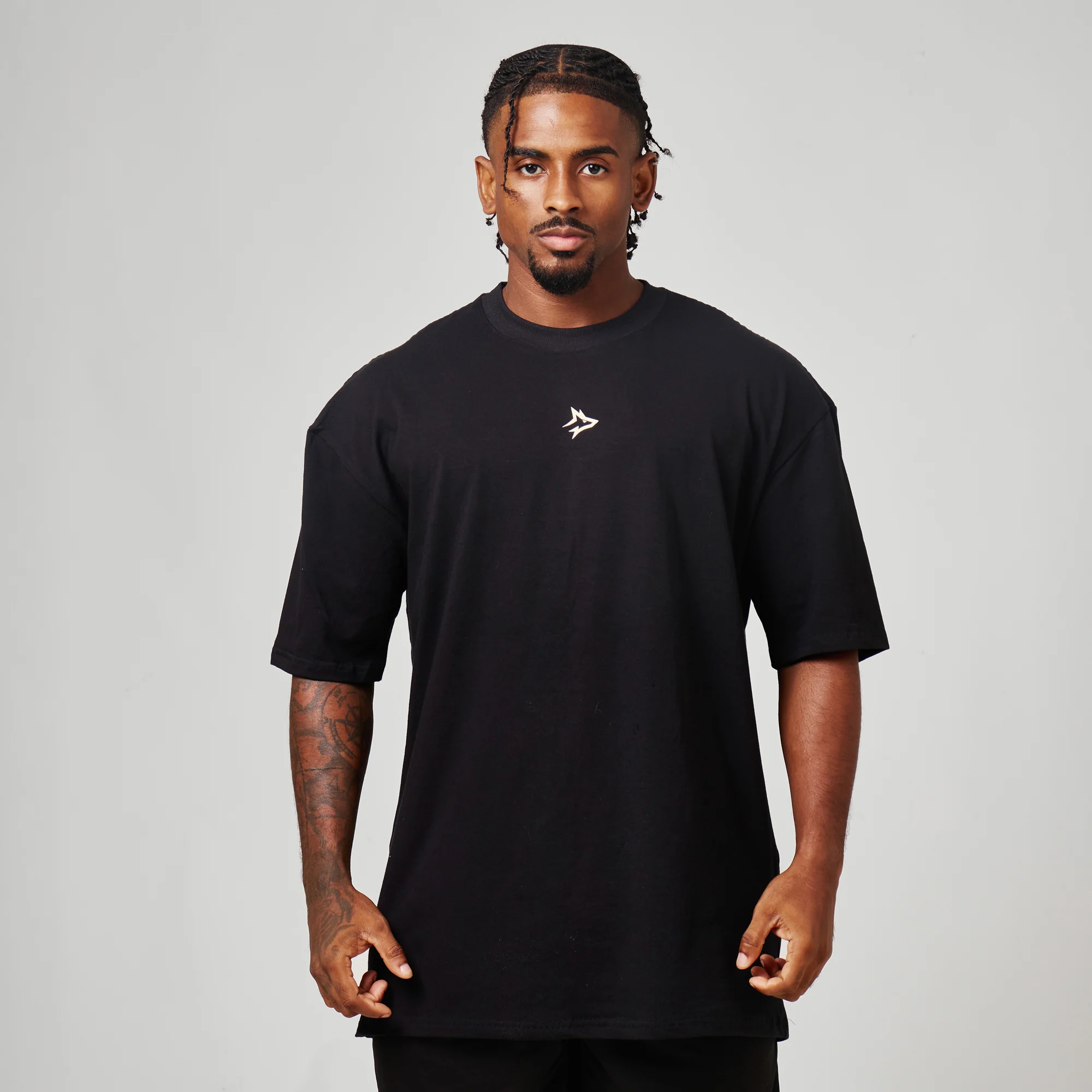 Camiseta Oversized More Carbs Preto - Image 3