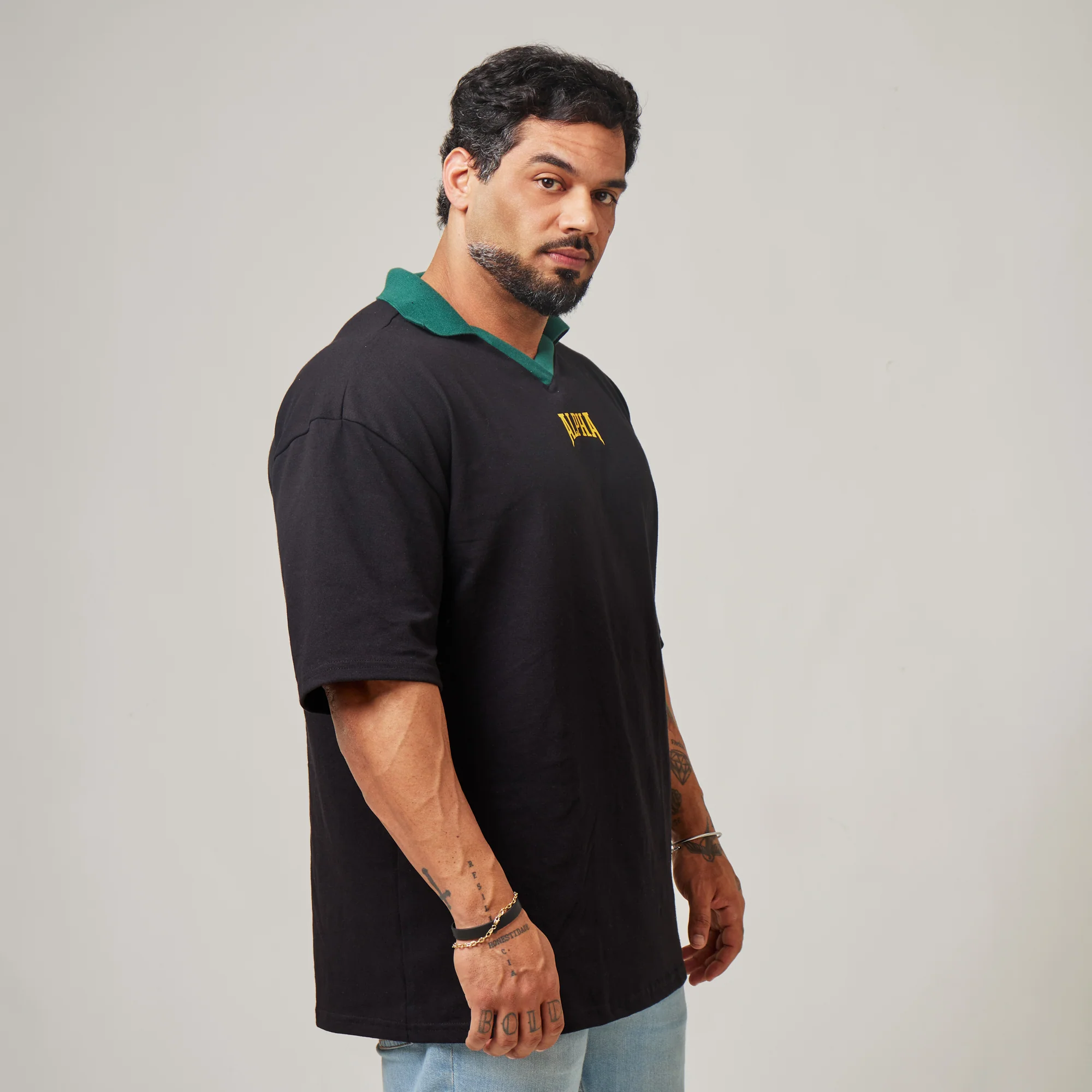 Camiseta Oversized Retrô Legacy Preto - Image 7