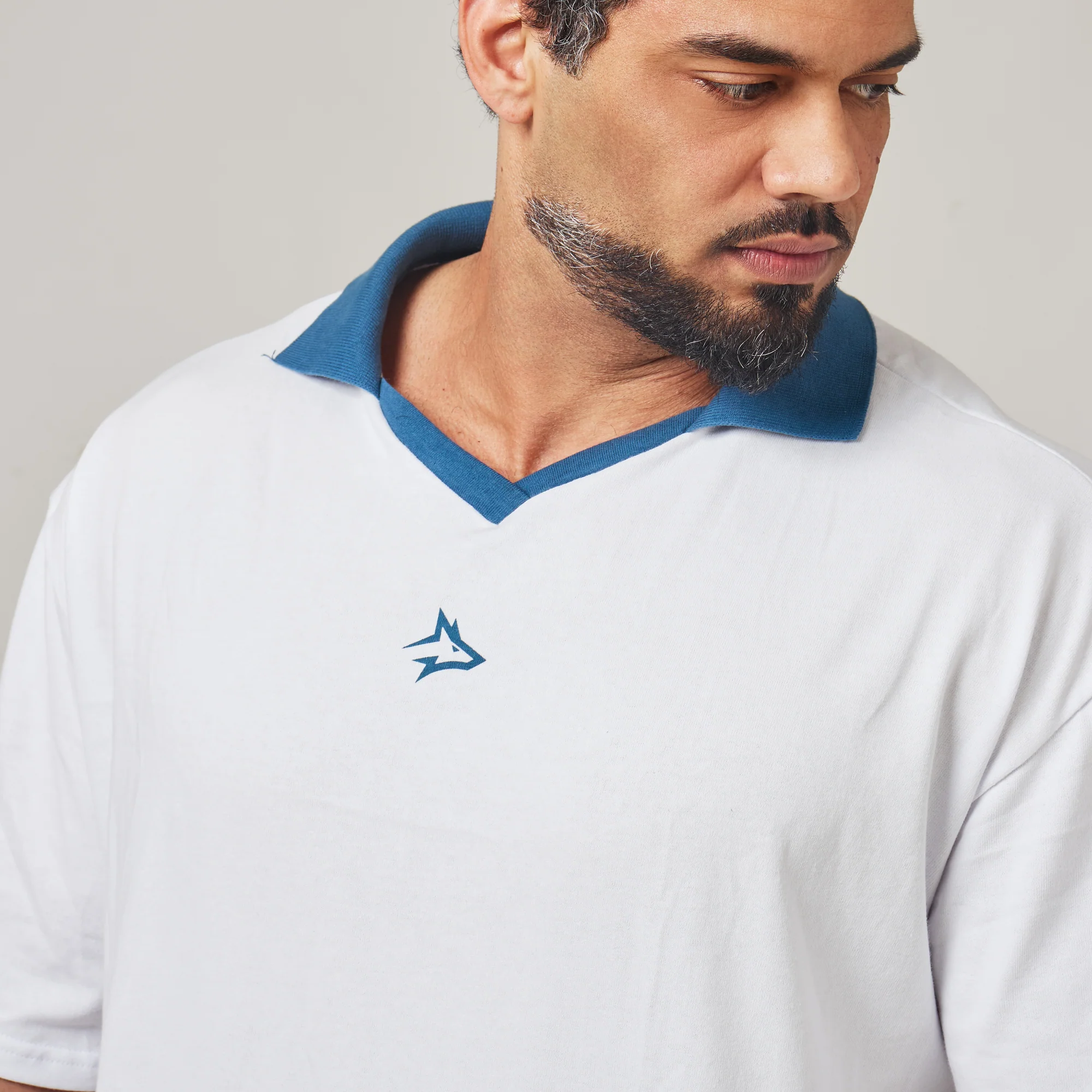 Camiseta Oversized Retrô Lupus Branco Origem - Image 2