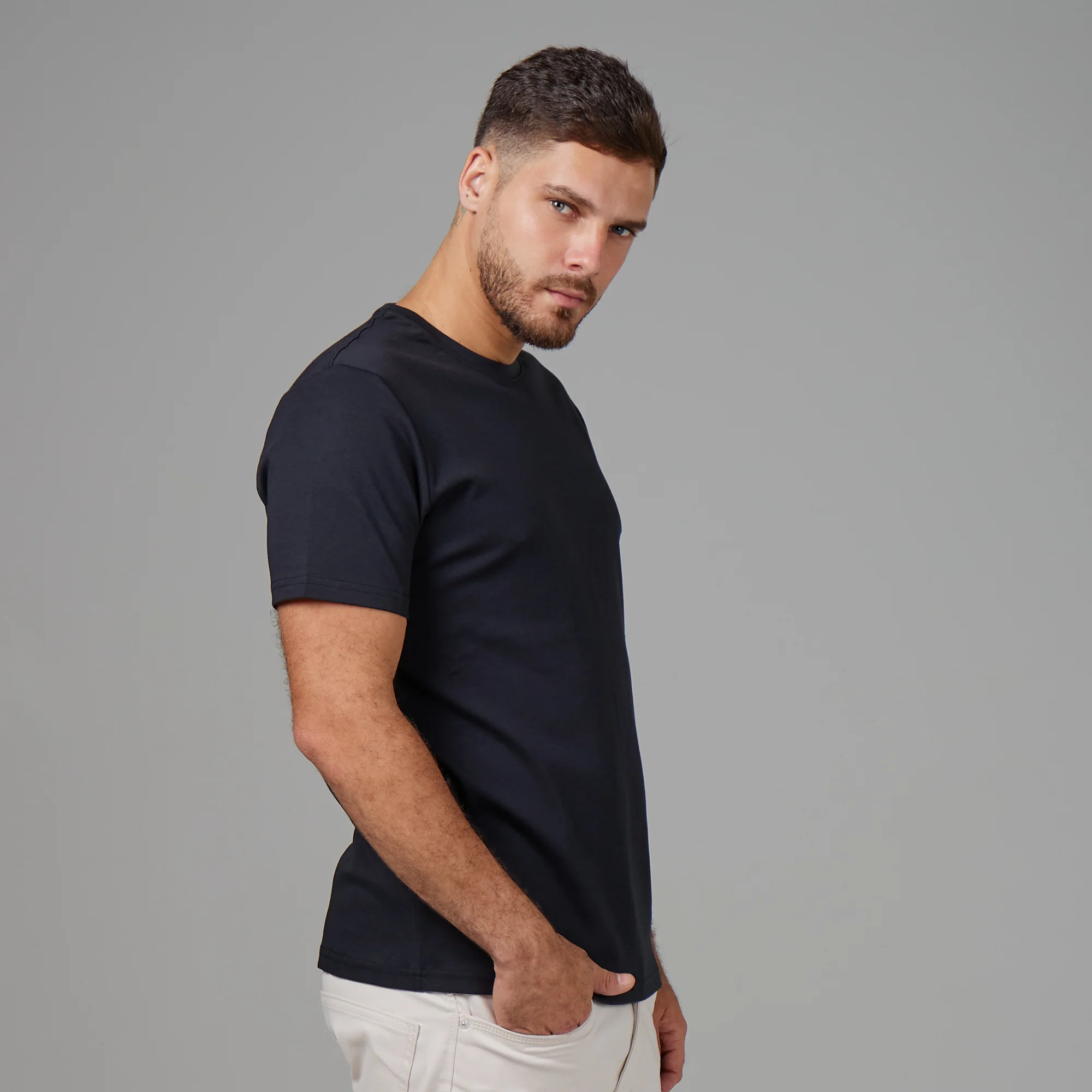 Camiseta Pima Lupus Preto - Image 7