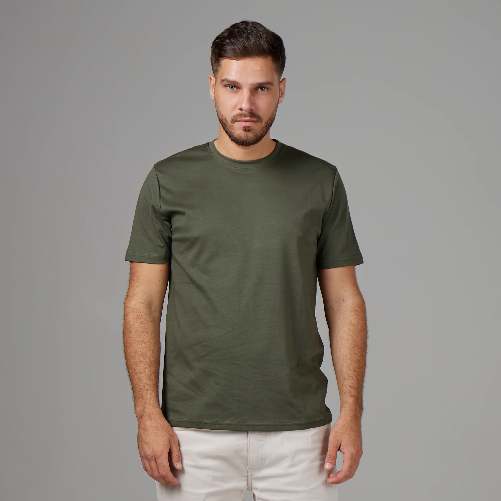 Camiseta Pima Lupus Verde - Image 4