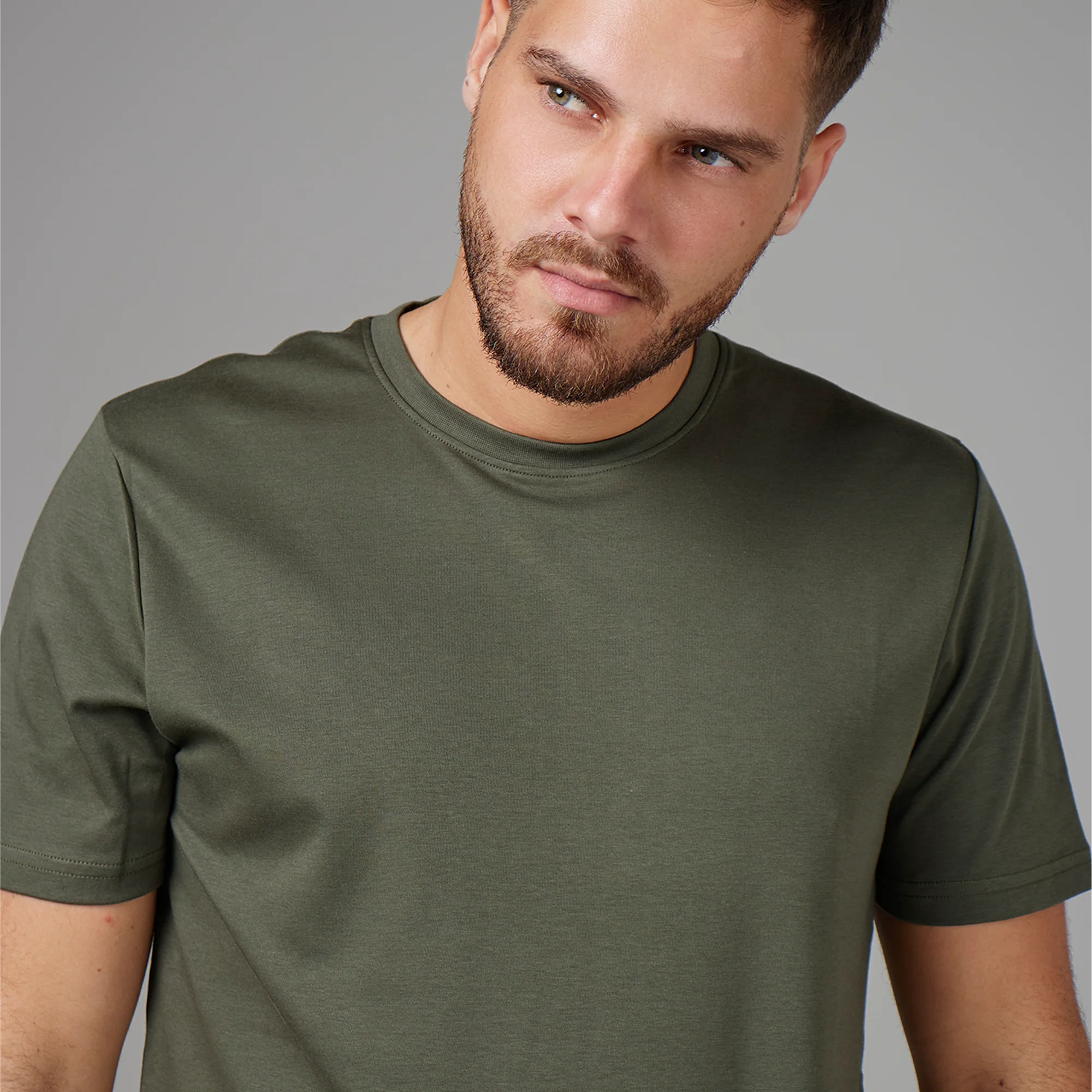 Camiseta Pima Lupus Verde - Image 5
