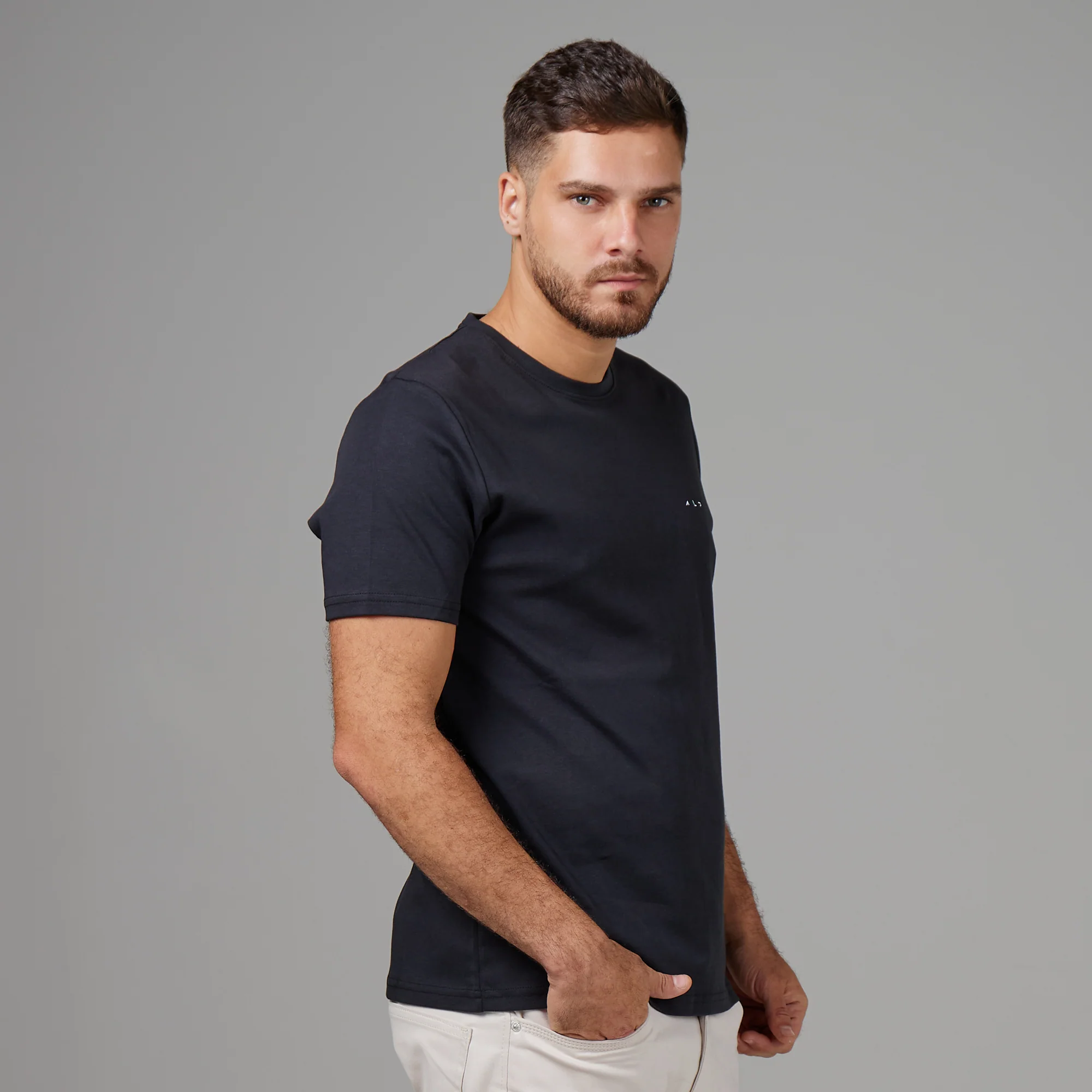 Camiseta Pima Urban Preto - Image 8