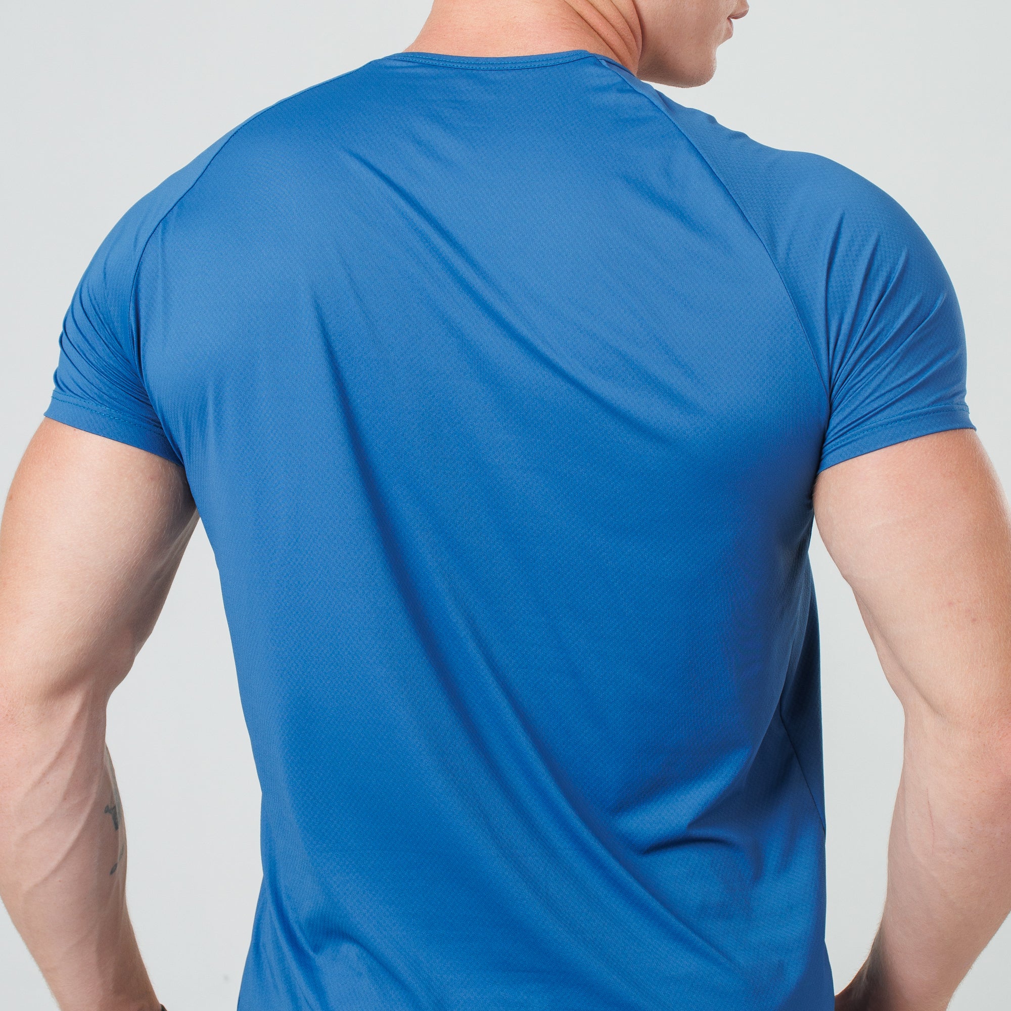 Camiseta Poliamida Arm Fluid Azul California - Image 6