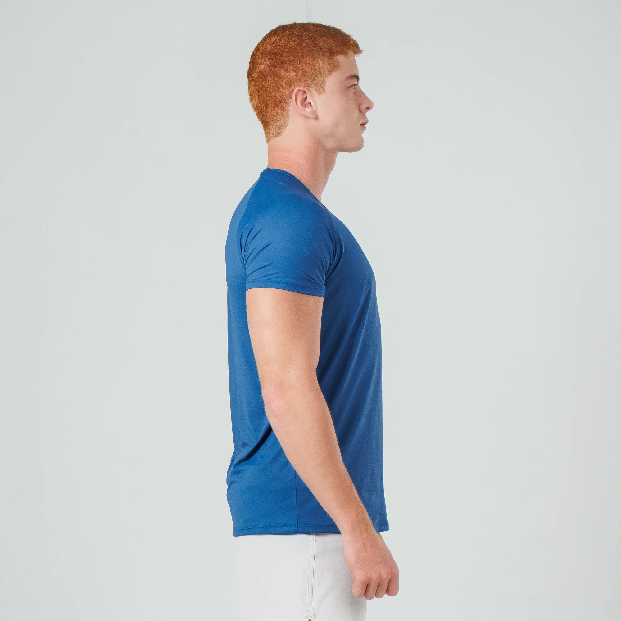 Camiseta Poliamida Arm Fluid Azul California - Image 7