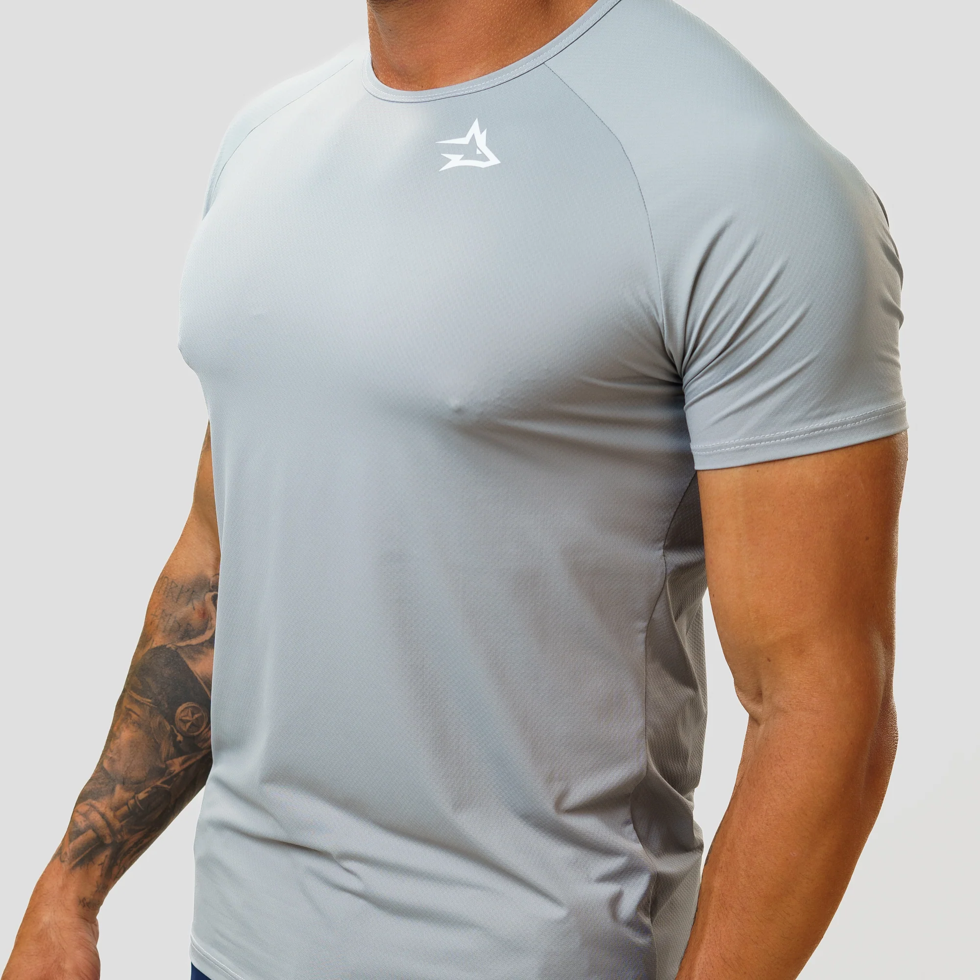 Camiseta Poliamida New Lupus Cinza Gelo - Image 4