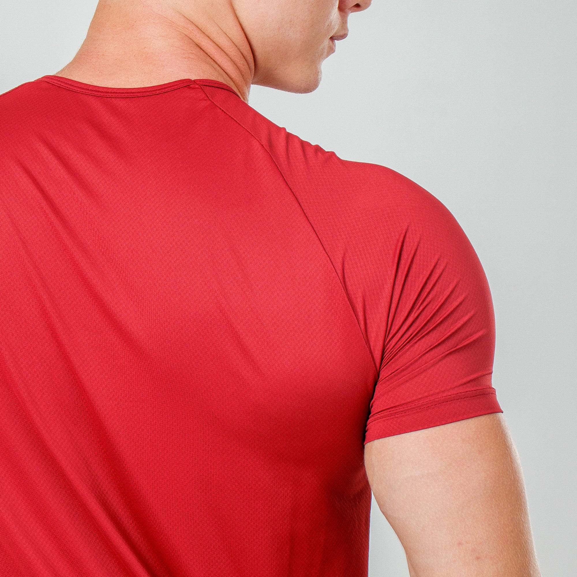 Camiseta Poliamida New Lupus Vermelho Biking - Image 6
