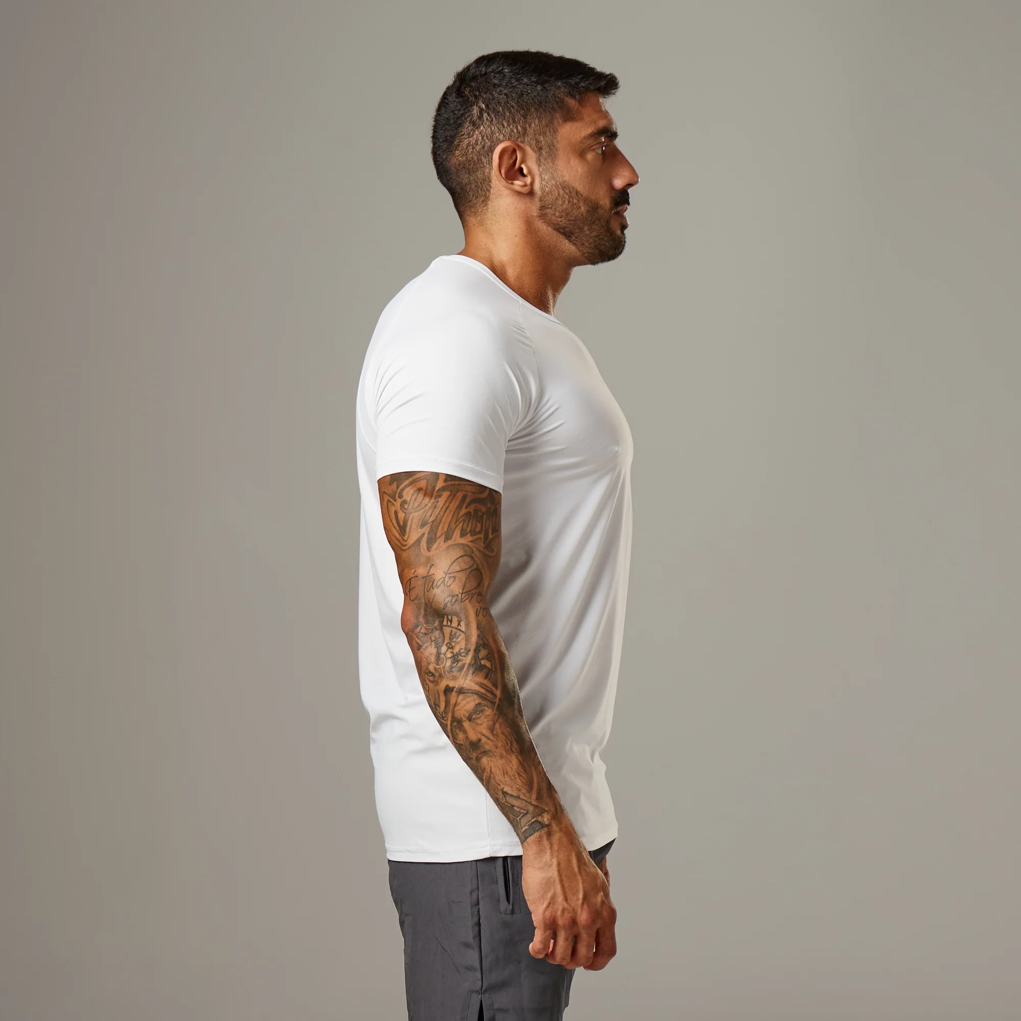 Camiseta Poliamida New Tenacity Branco - Image 7