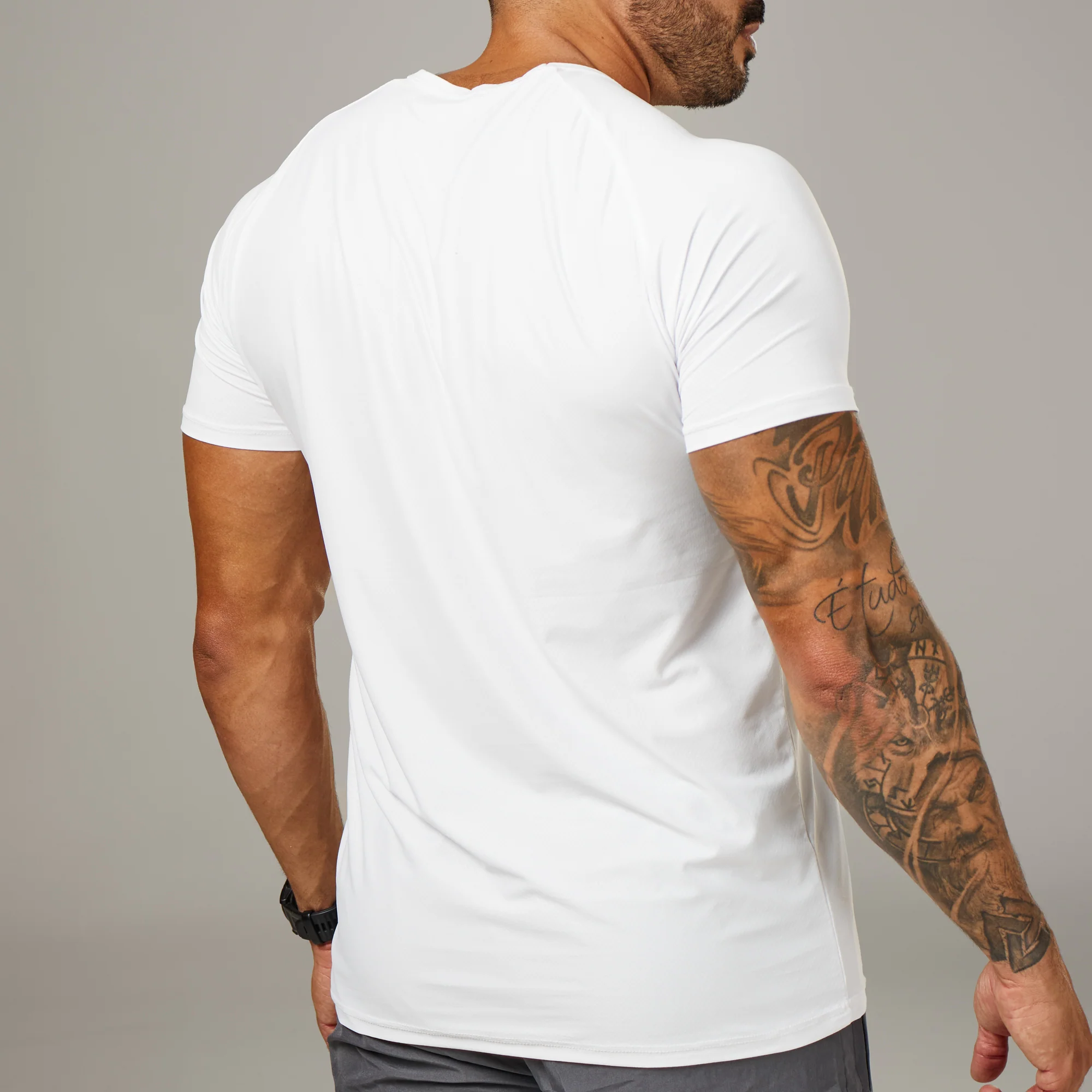 Camiseta Poliamida New Tenacity Branco - Image 9