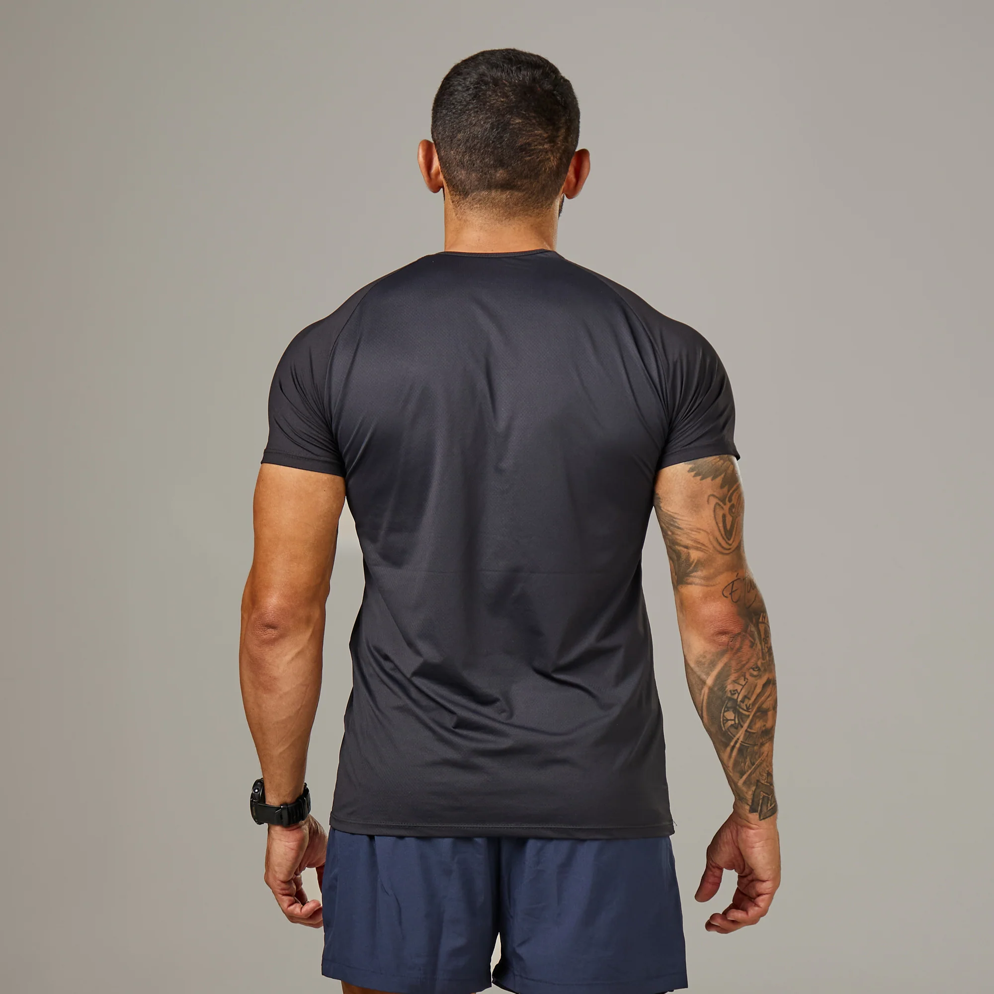 Camiseta Poliamida New Tenacity Preto - Image 5