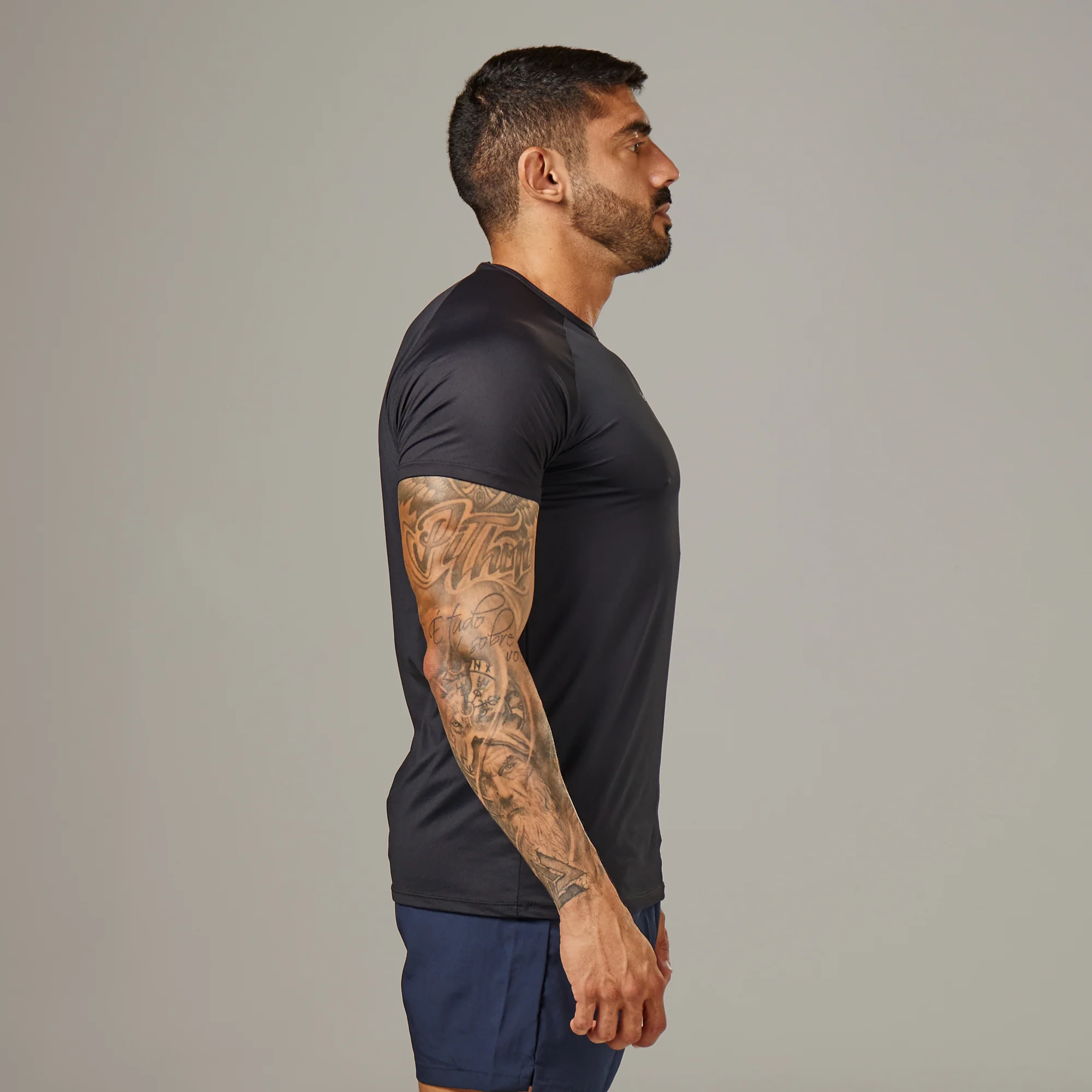 Camiseta Poliamida New Tenacity Preto - Image 7