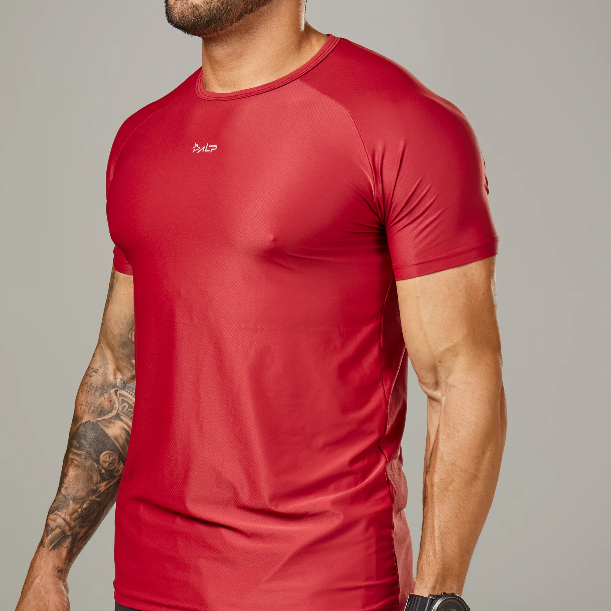 Camiseta Poliamida New Tenacity Vermelho Biking - Image 4