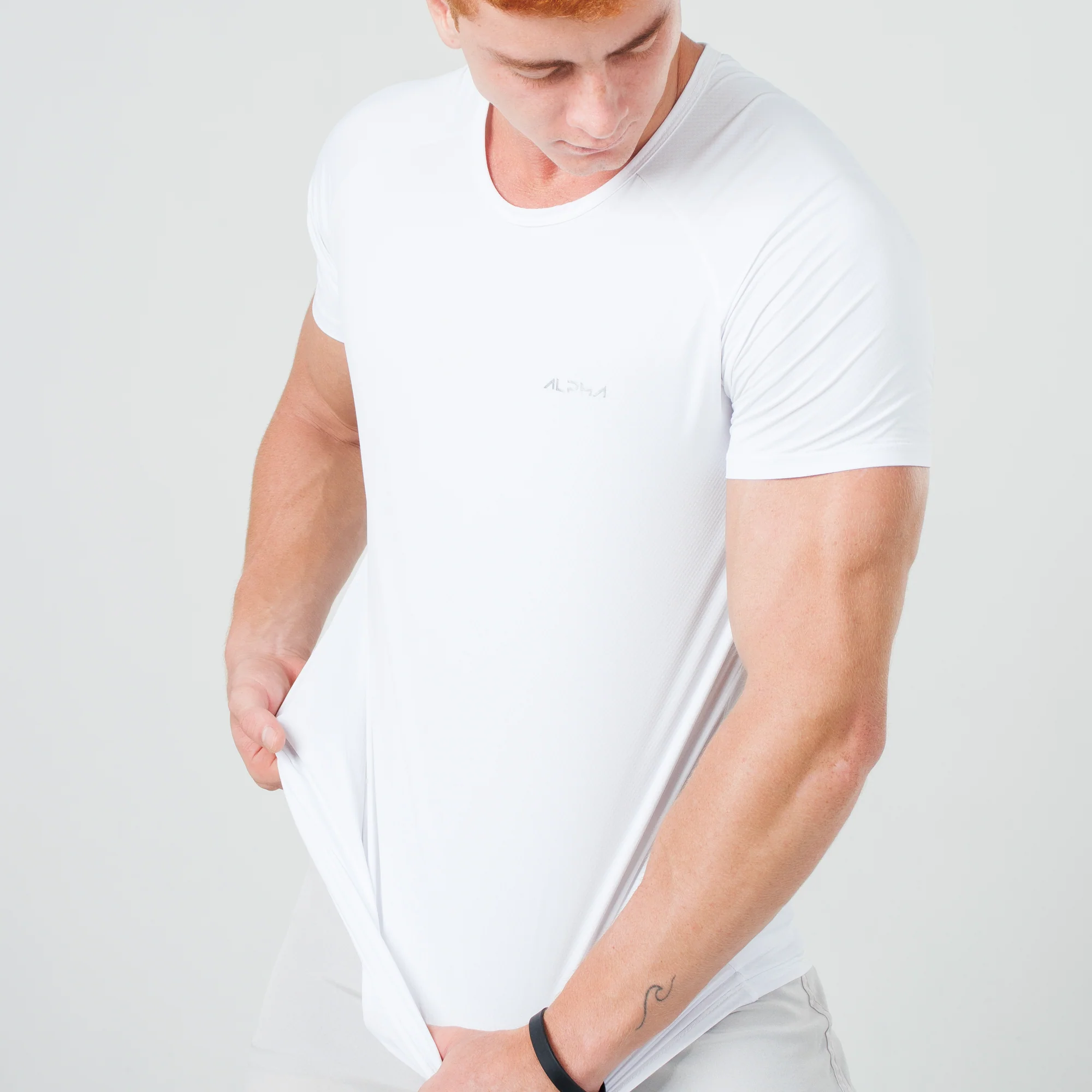 Camiseta Poliamida Thermo Fluid Branco - Image 4