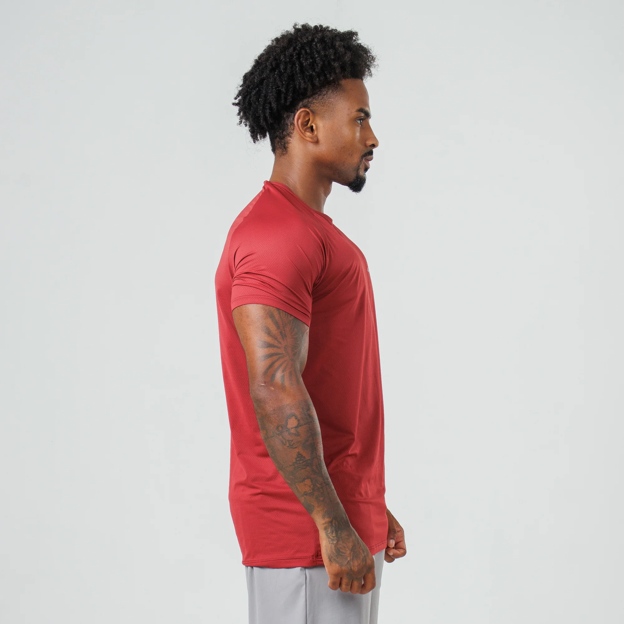 Camiseta Poliamida Thermo Fluid Vermelho Biking - Image 8