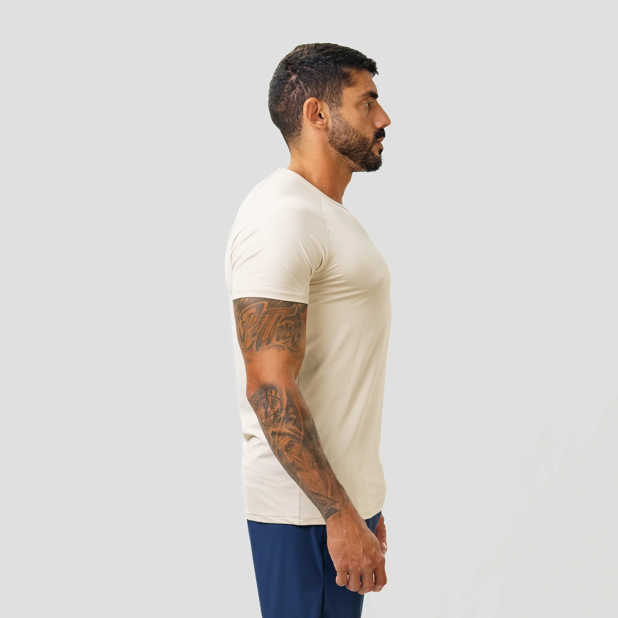 Camiseta Poliamida Thermo Lupus Bege Monk - Image 5