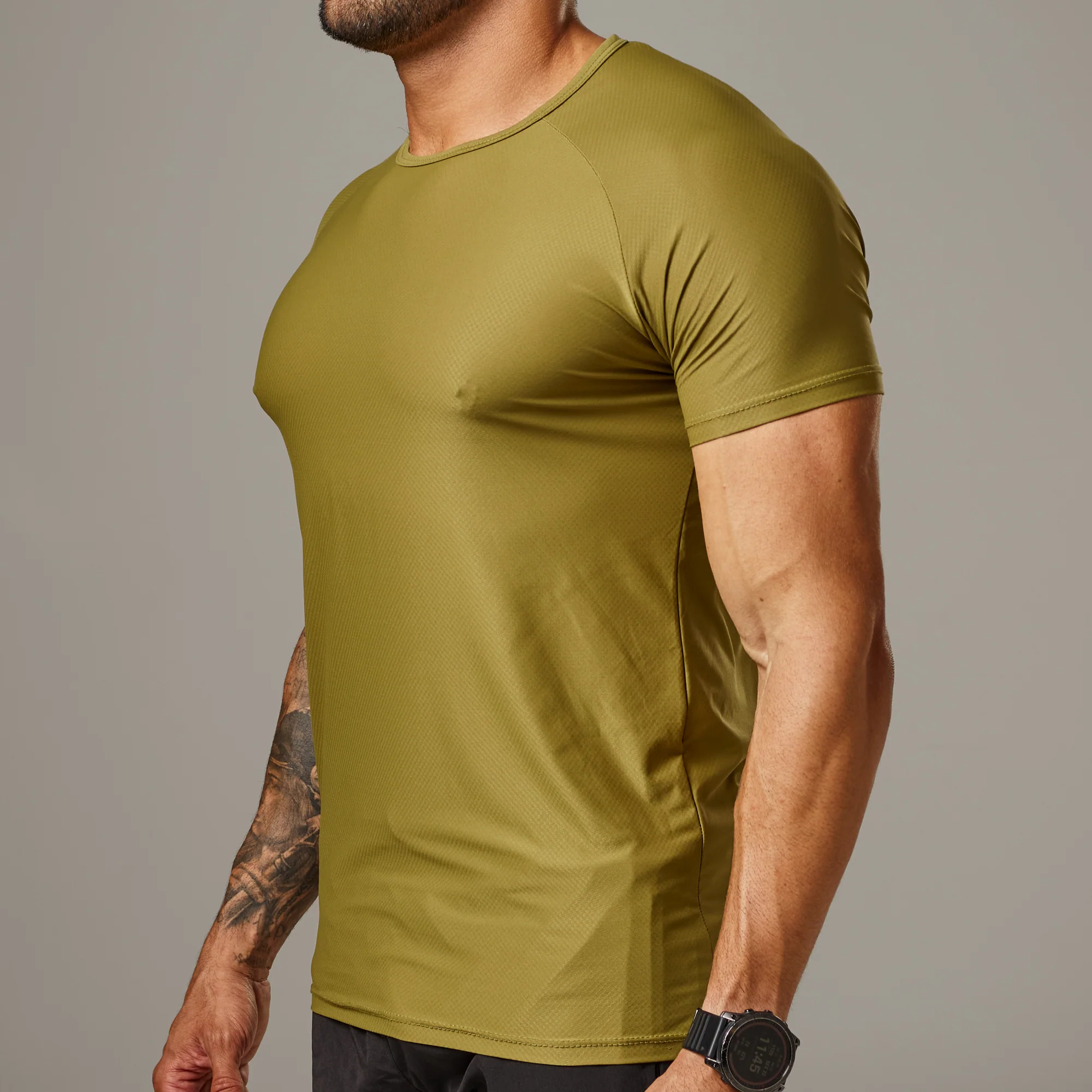 Camiseta Poliamida Thermo Lupus Verde Pinho - Image 4