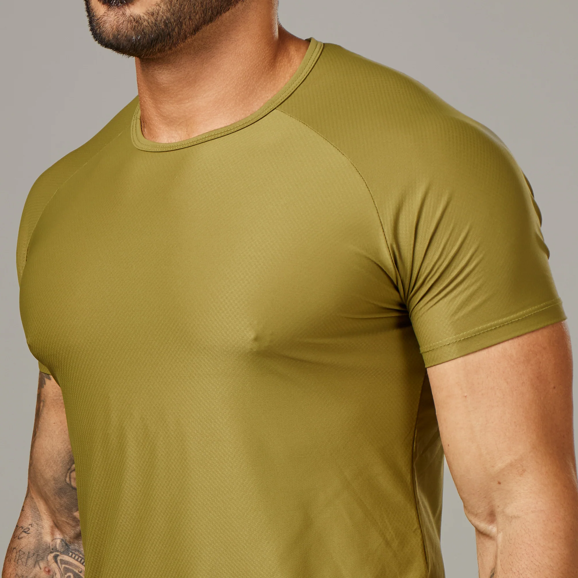 Camiseta Poliamida Thermo Lupus Verde Pinho - Image 9
