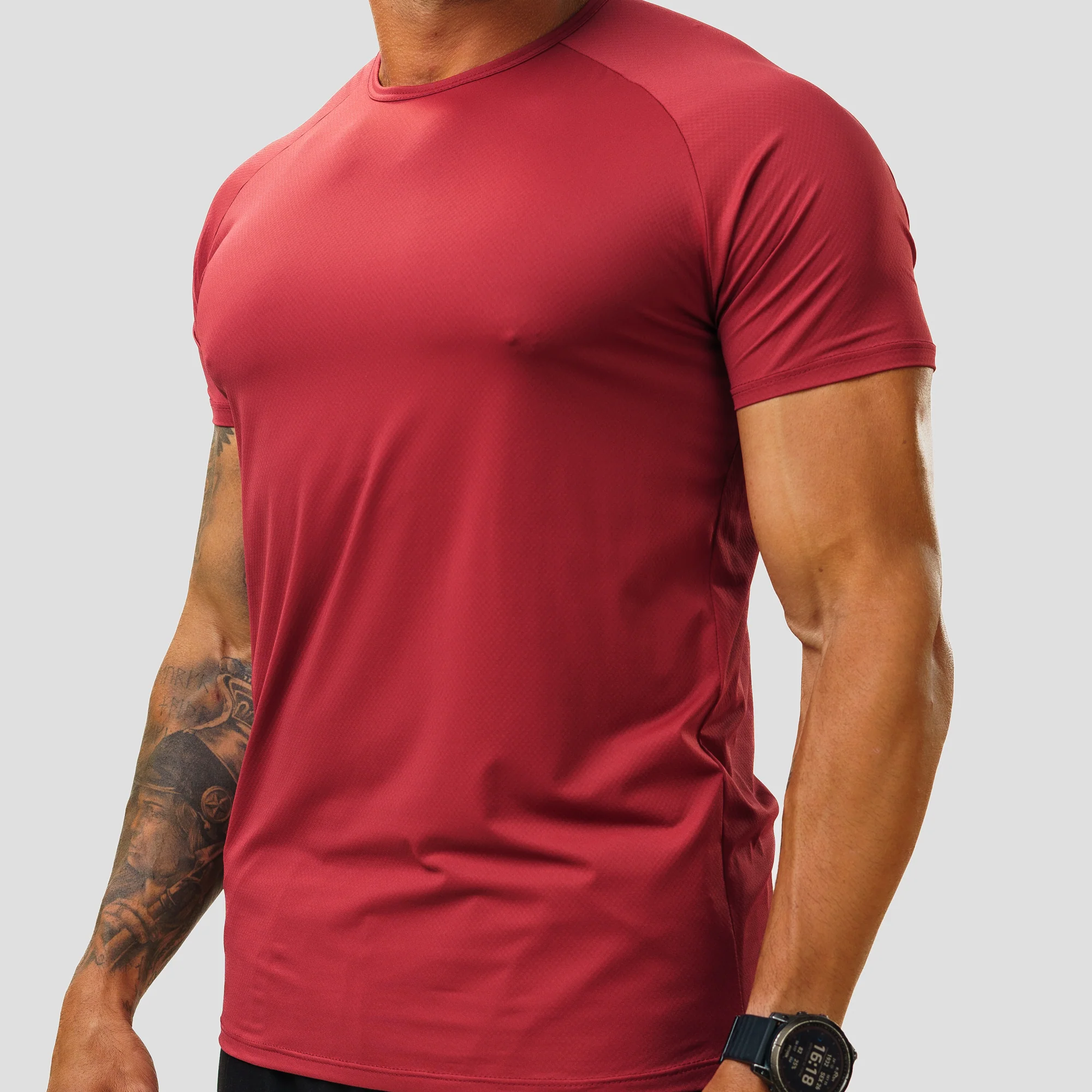 Camiseta Poliamida Thermo Lupus Vermelho Acerola - Image 4