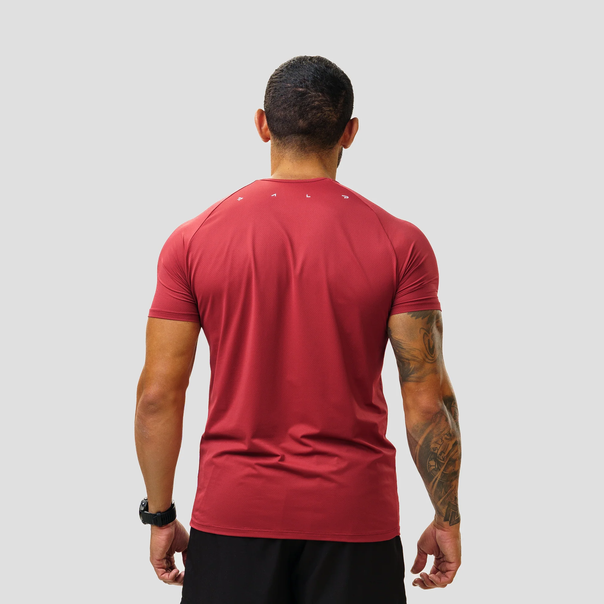 Camiseta Poliamida Thermo Lupus Vermelho Acerola - Image 5