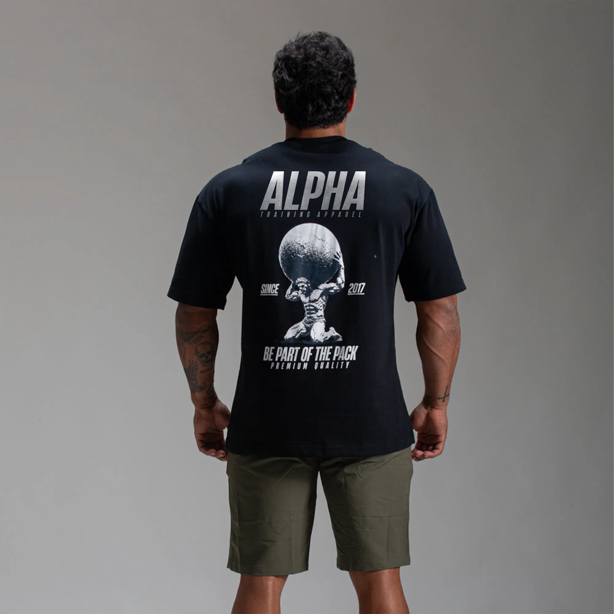 Camiseta Oversized Power Preto - Image 7