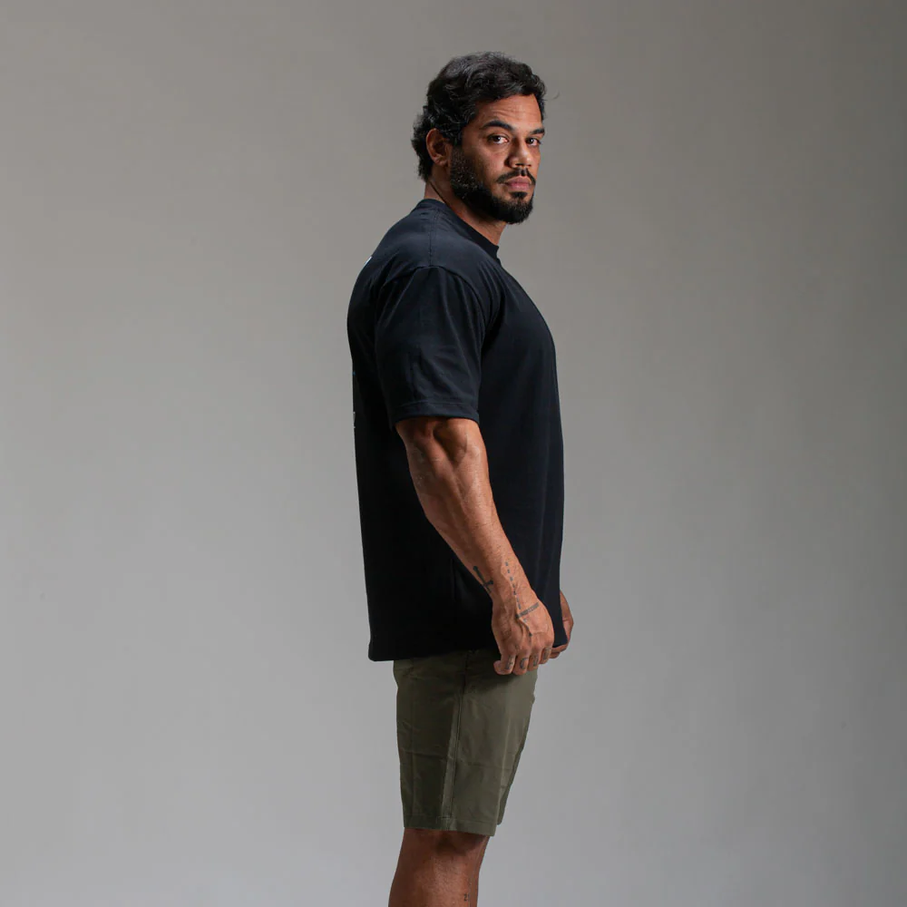 Camiseta Oversized Power Preto - Image 8