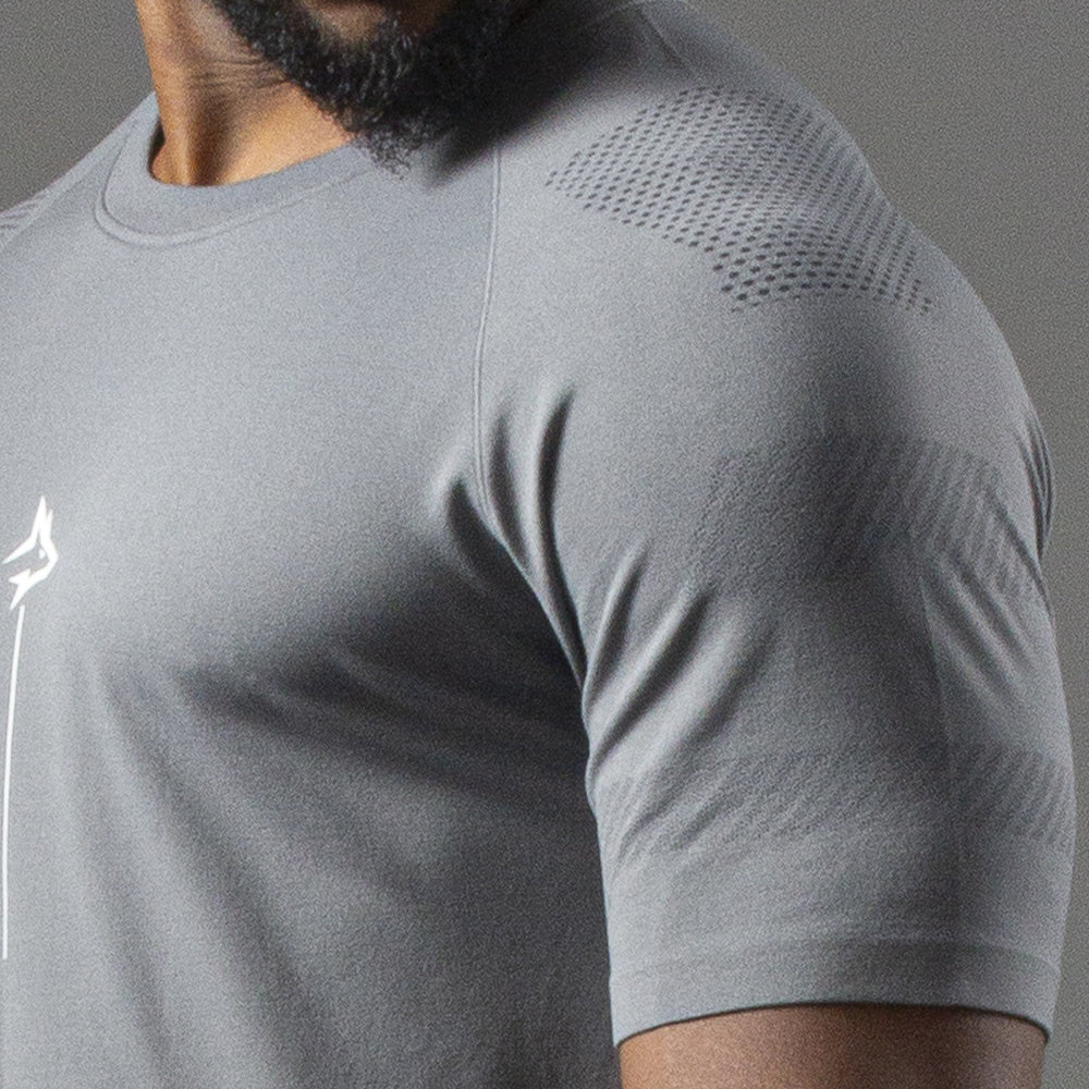 Camiseta Apex Dry Line Lupus Cinza - Sem costura - Image 2