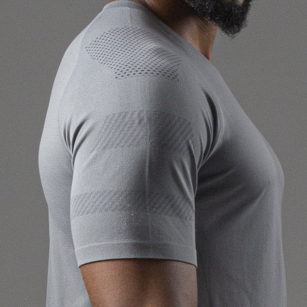 Camiseta Apex Dry Line Lupus Cinza - Sem costura - Image 7