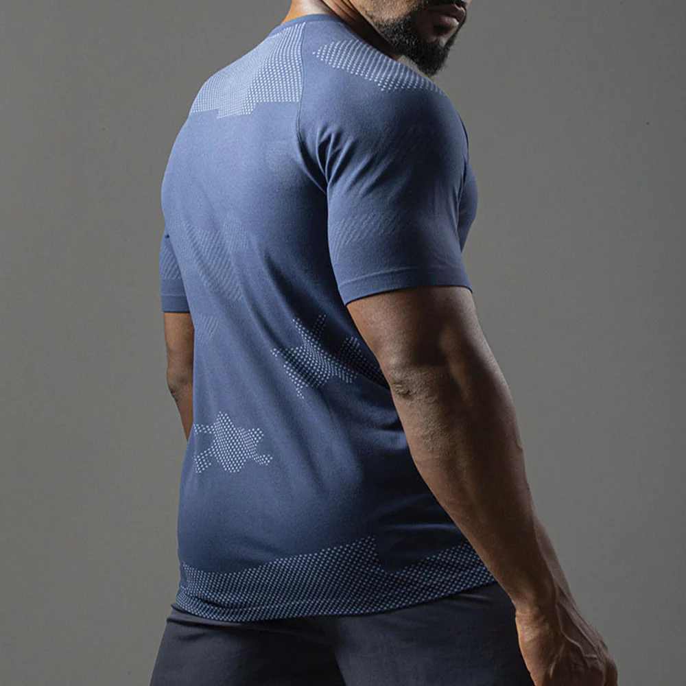 Camiseta Apex Dry Middle Lupus Marinho - Sem Costura - Image 8