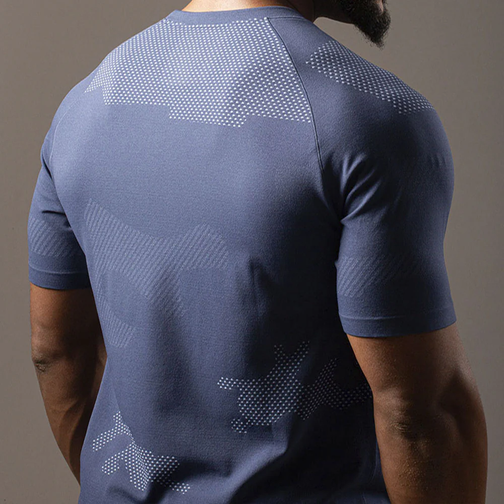 Camiseta Apex Dry Middle Lupus Marinho - Sem Costura - Image 9