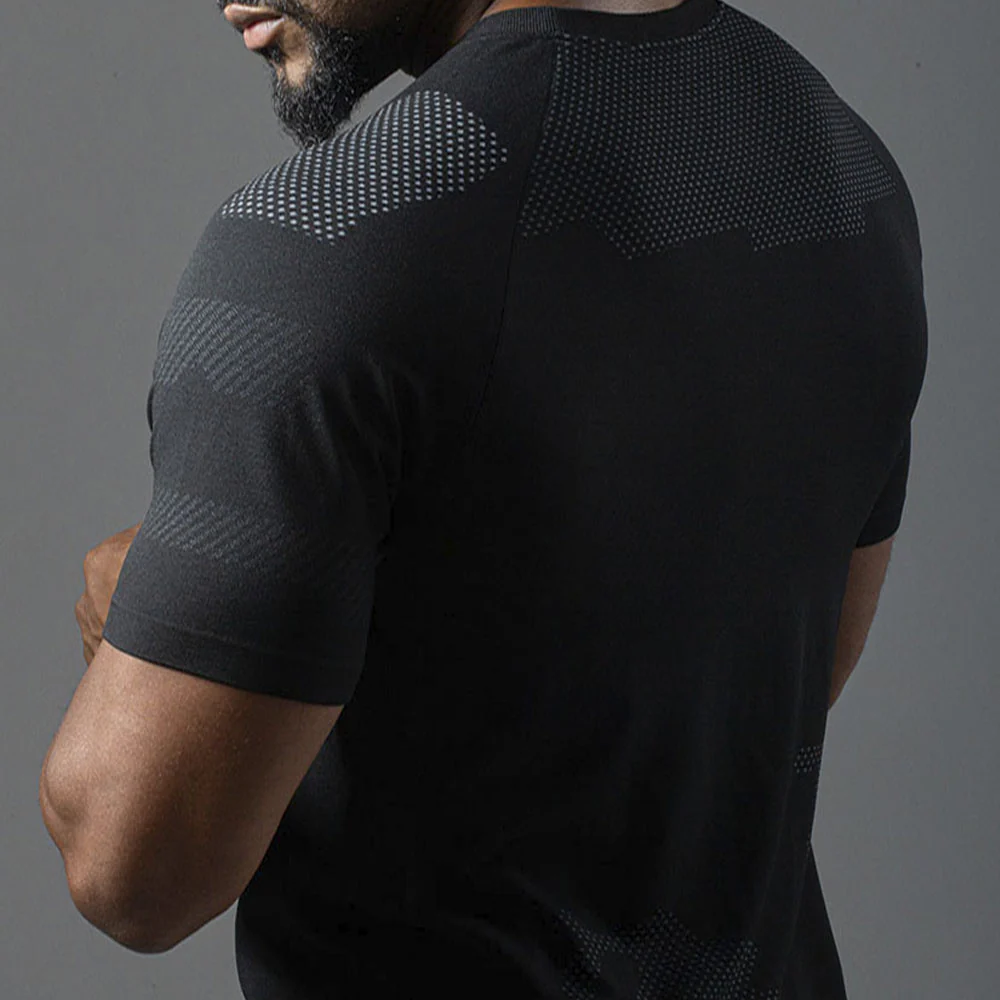 Camiseta Apex Dry Middle Lupus Preto - Sem Costura - Image 13