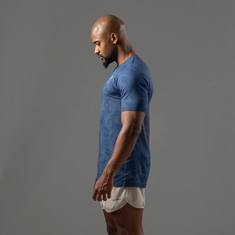 Camiseta Apex Dry New Lupus Marinho - Sem Costura - Image 6