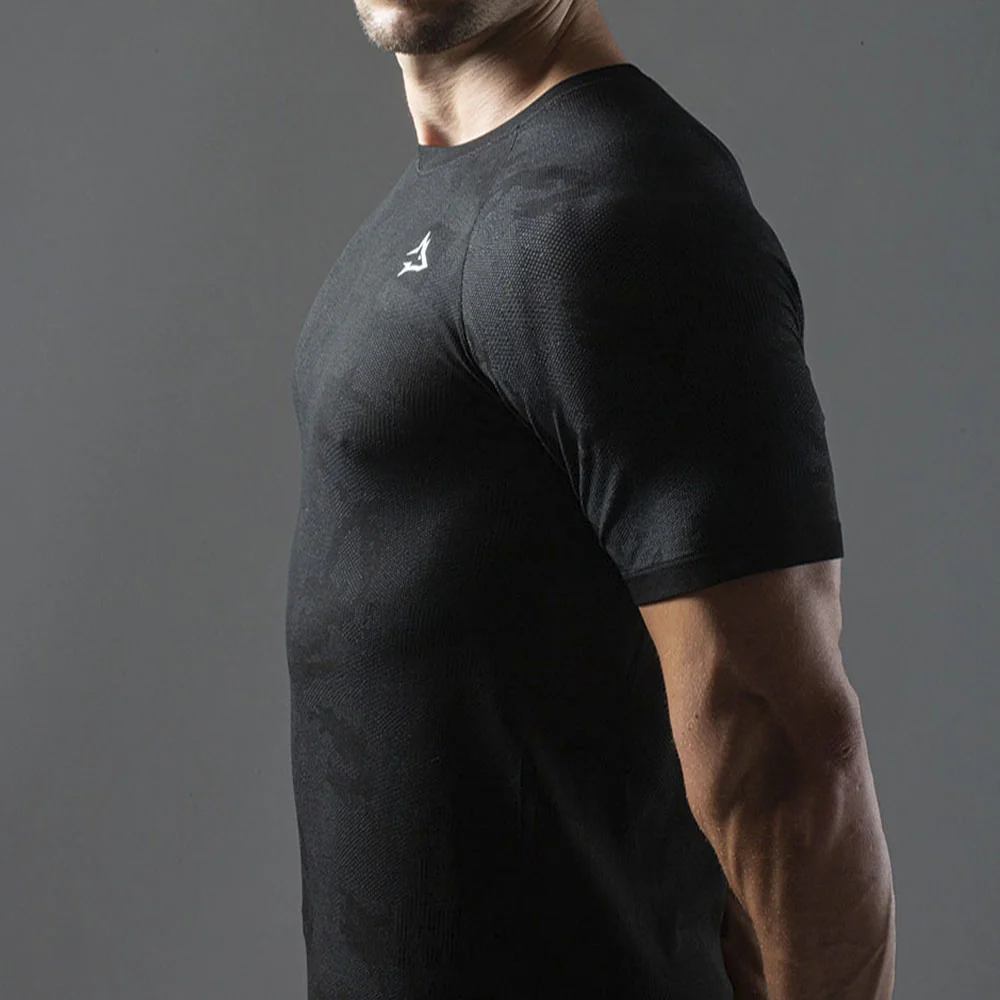 Camiseta Apex Dry New Lupus Preto - Sem Costura - Image 5