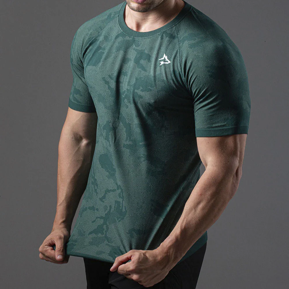 Camiseta Apex Dry New Lupus Verde - Sem Costura - Image 6