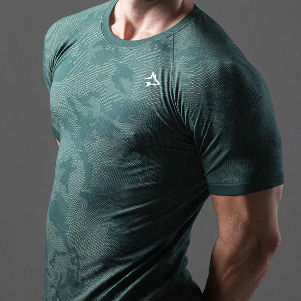 Camiseta Apex Dry New Lupus Verde - Sem Costura - Image 7