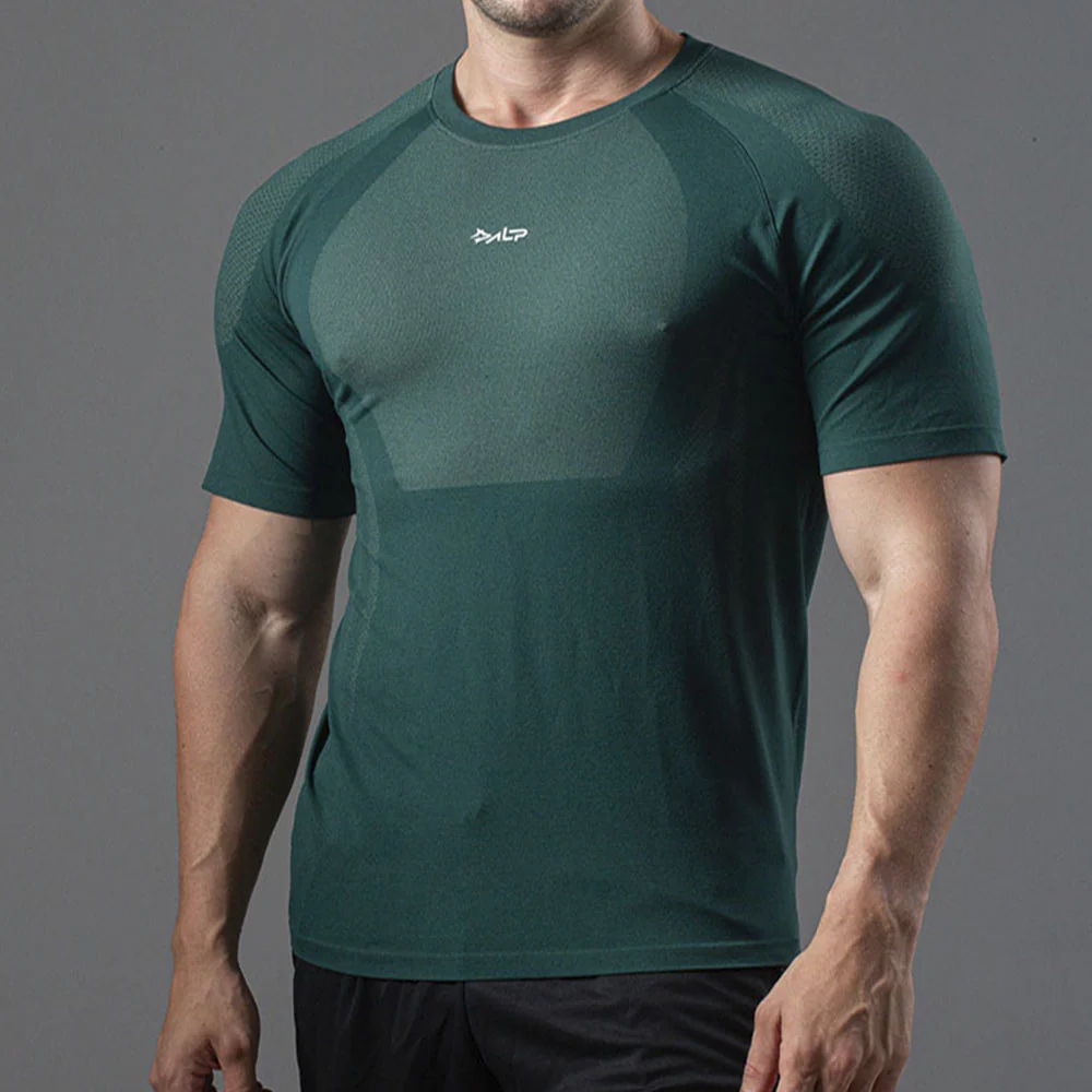 Camiseta Apex Dry New Tenacity Verde - Sem Costura - Image 11