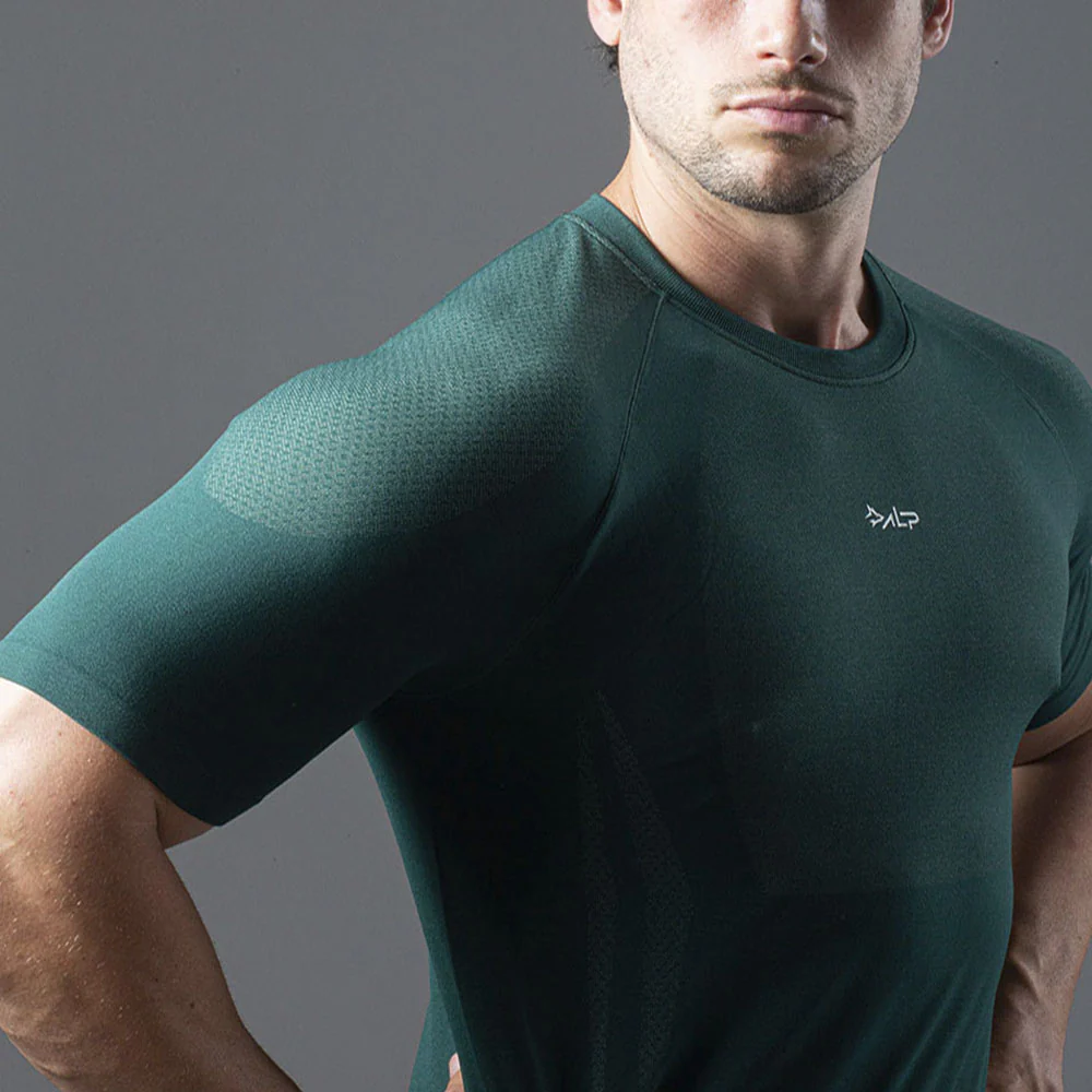 Camiseta Apex Dry New Tenacity Verde - Sem Costura - Image 4