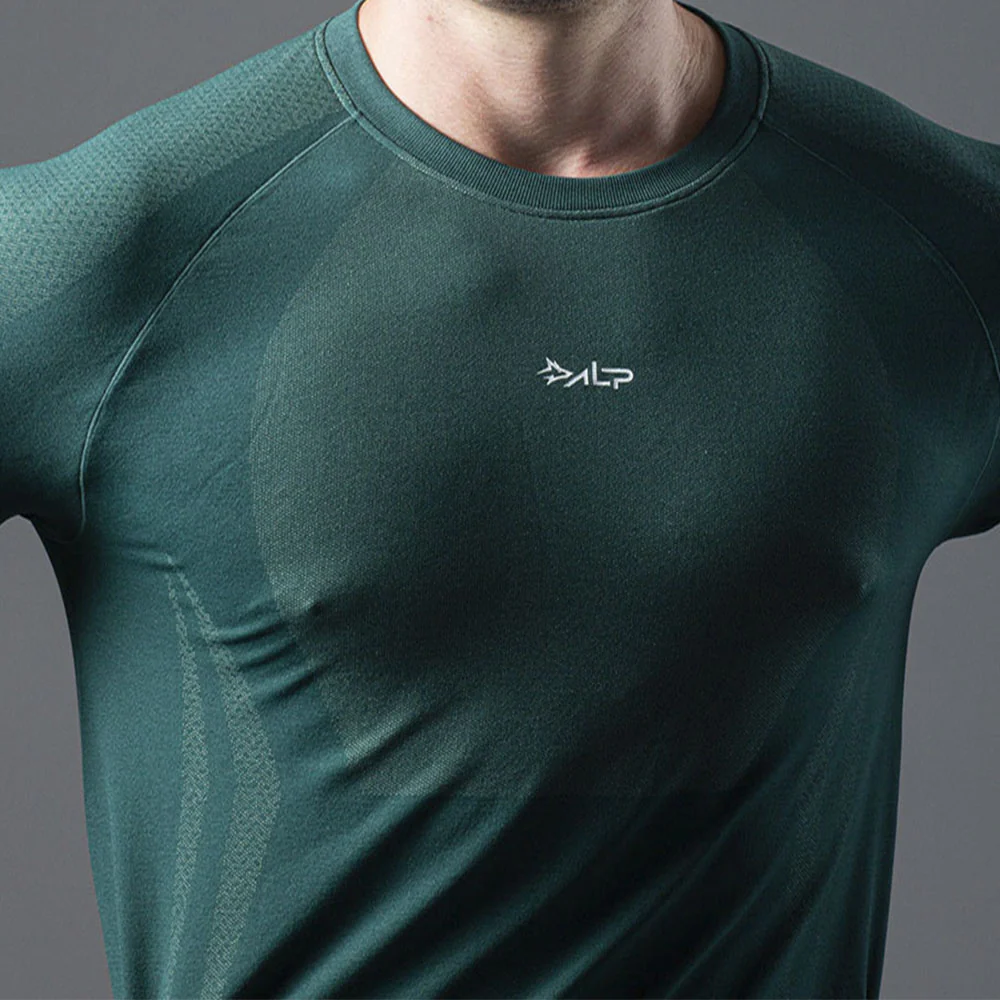 Camiseta Apex Dry New Tenacity Verde - Sem Costura - Image 5