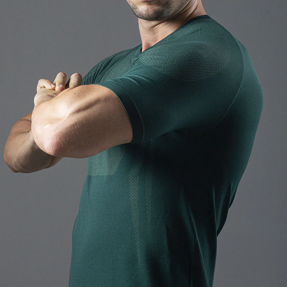Camiseta Apex Dry New Tenacity Verde - Sem Costura - Image 6
