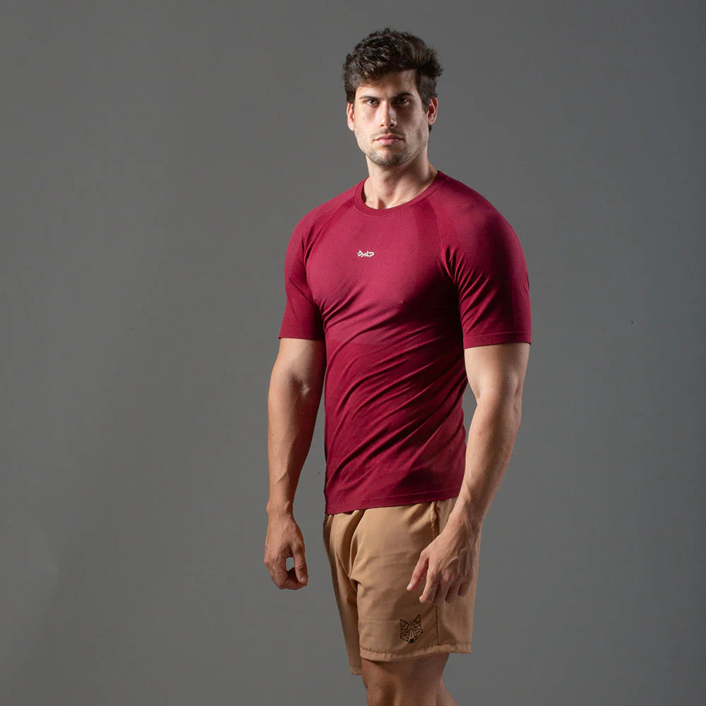 Camiseta Apex Dry New Tenacity Vinho - Sem Costura - Image 10