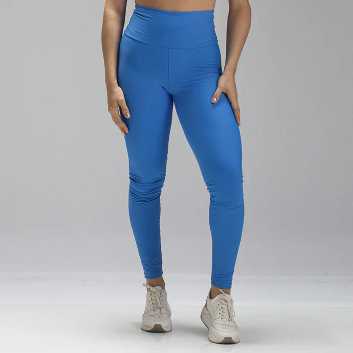 Conjunto Basic Feminino Top e Calça - New Horizon Azul Mar - Image 3