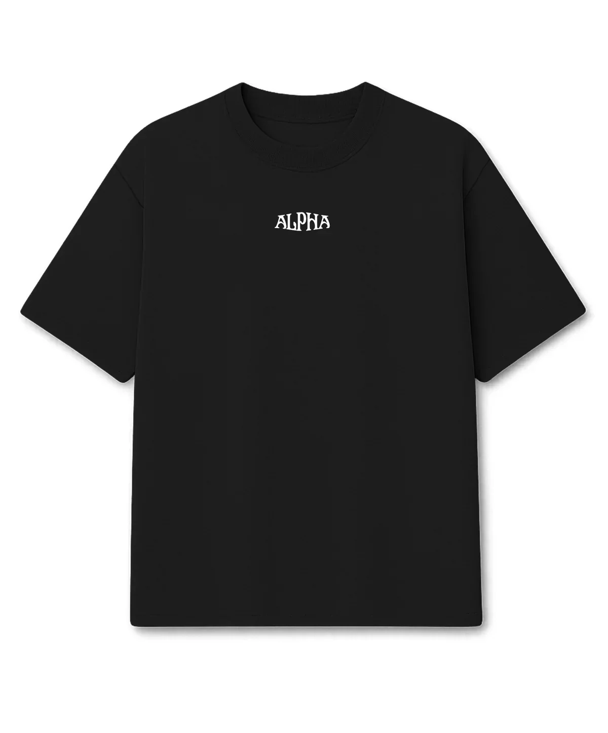 Kit 4 Camisetas Oversized All Black - Image 5